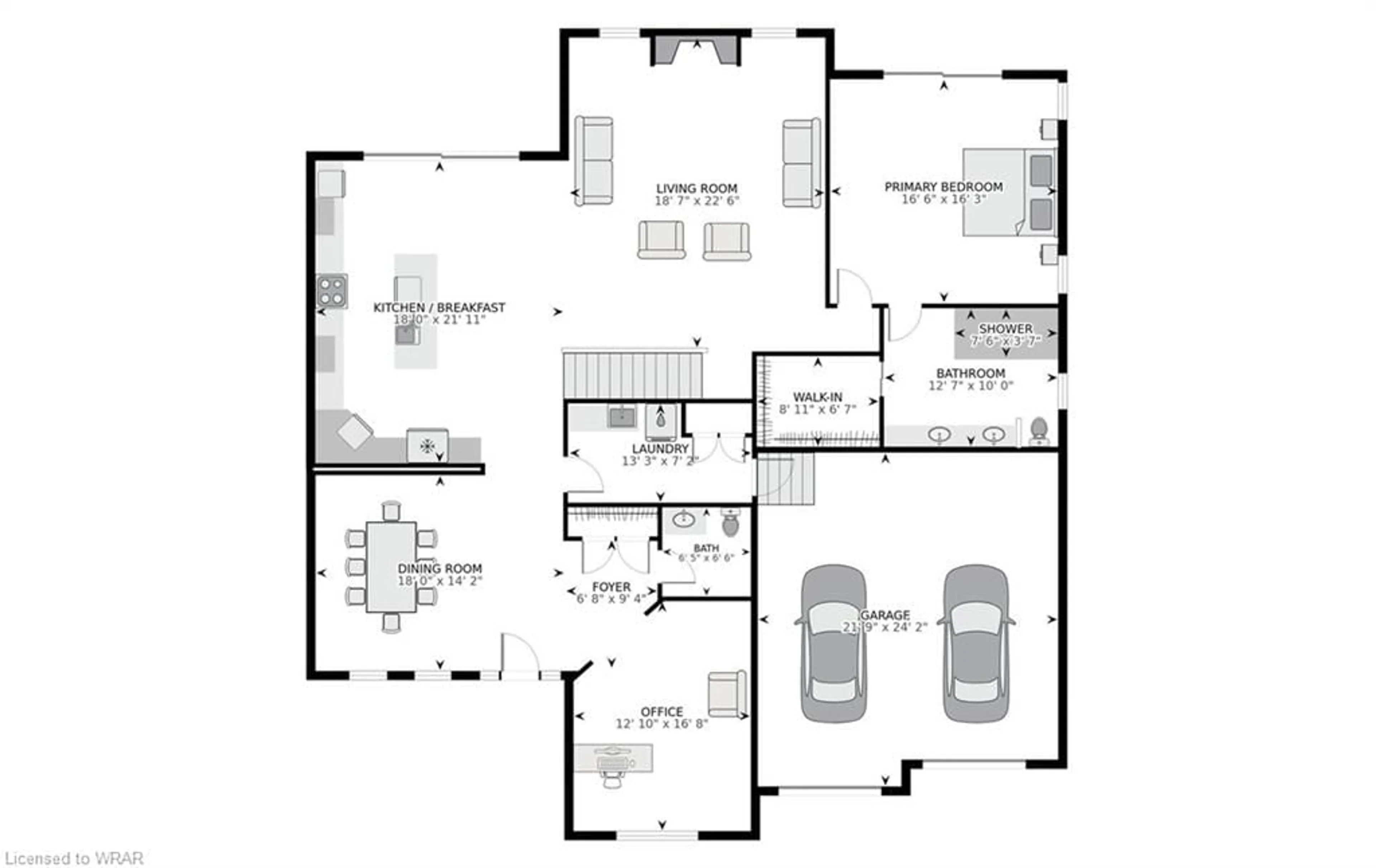Floor plan for 24 Jacob Gingrich Dr, Kitchener Ontario N2P 2X9