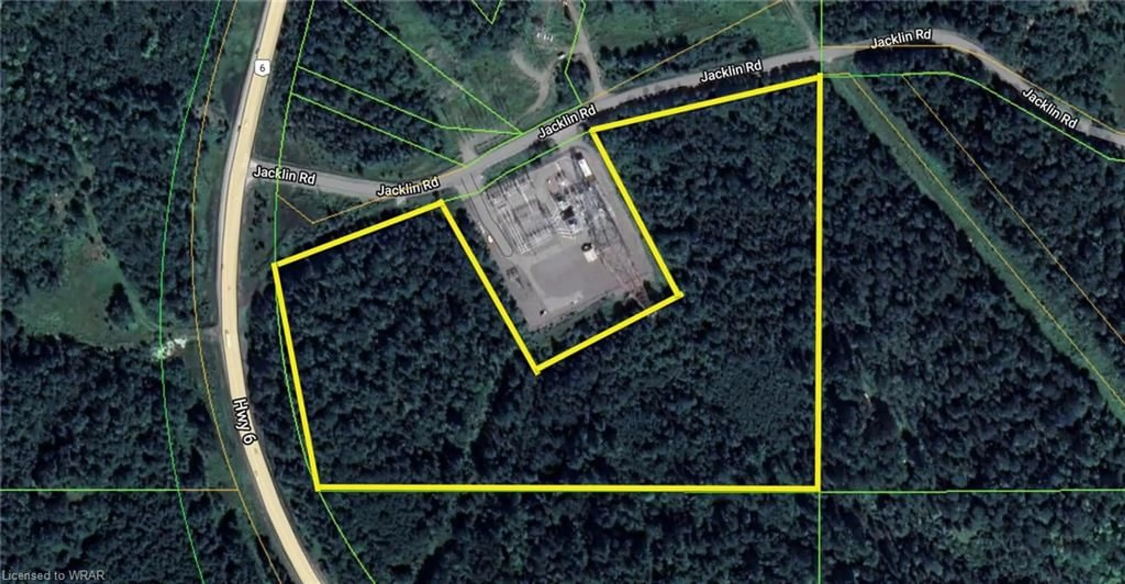 Picture of a map for PART LOT 9 Jacklin Rd, Espanola Ontario P5E 1A3