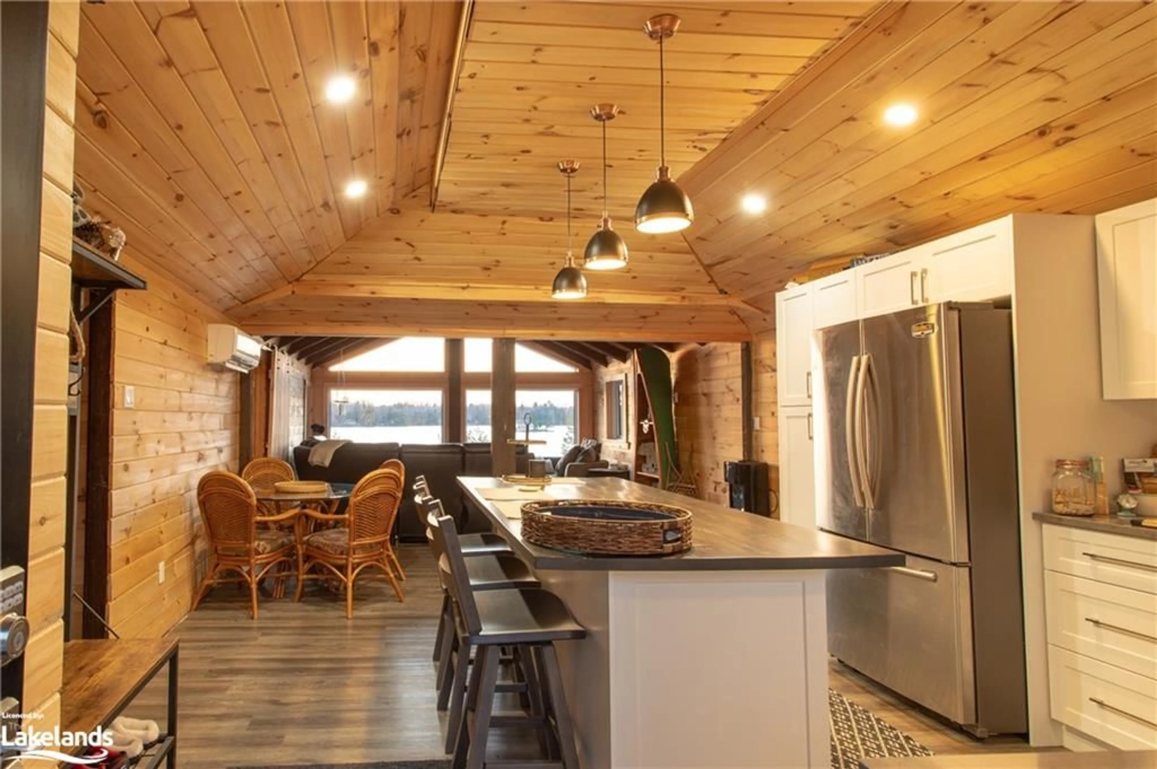Rustic kitchen for 402 Steenburg Lake Rd, Gilmour Ontario K0M 1W0