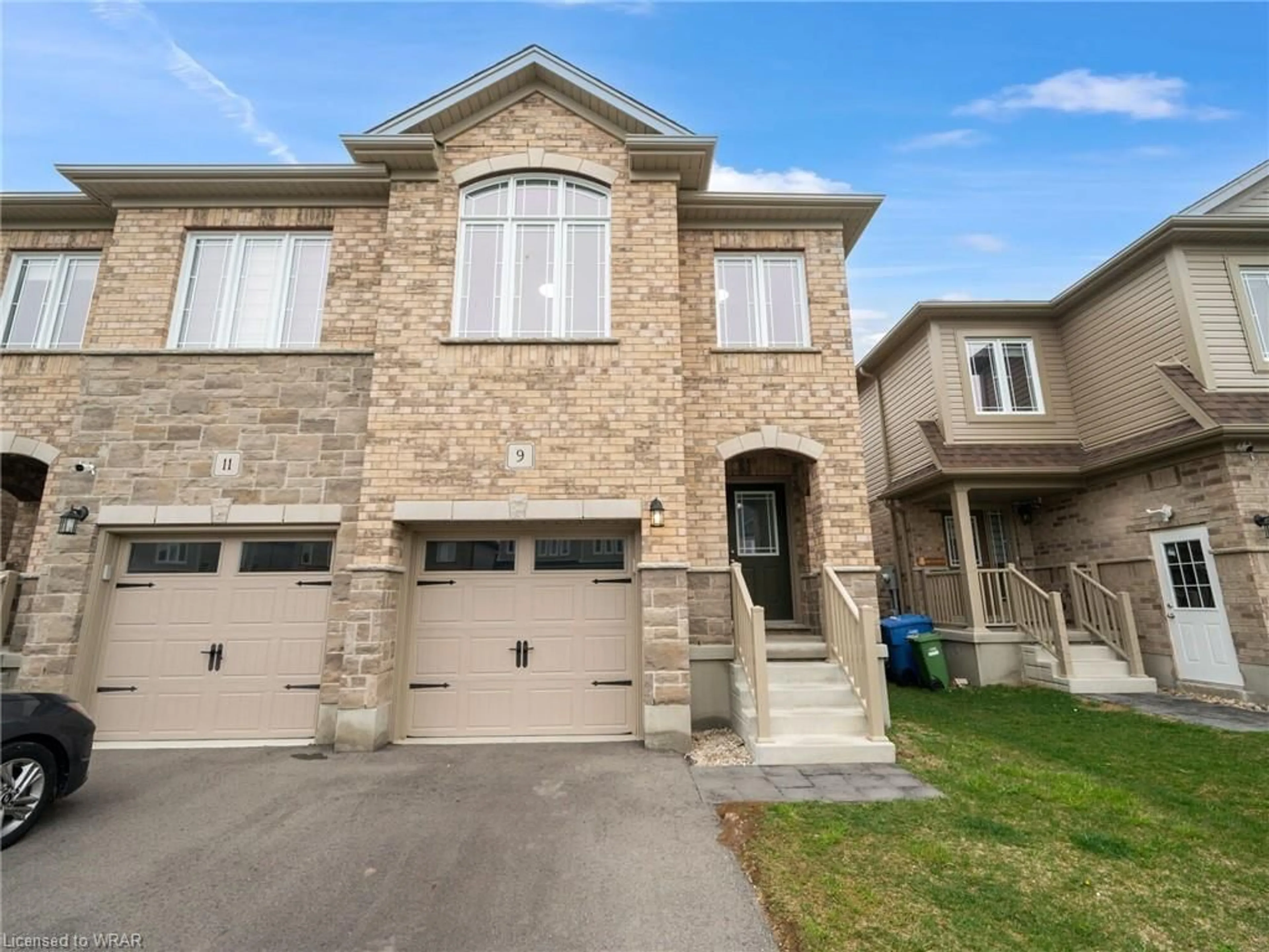 Frontside or backside of a home for 9 John Brabson Cres, Guelph Ontario N1G 0G5