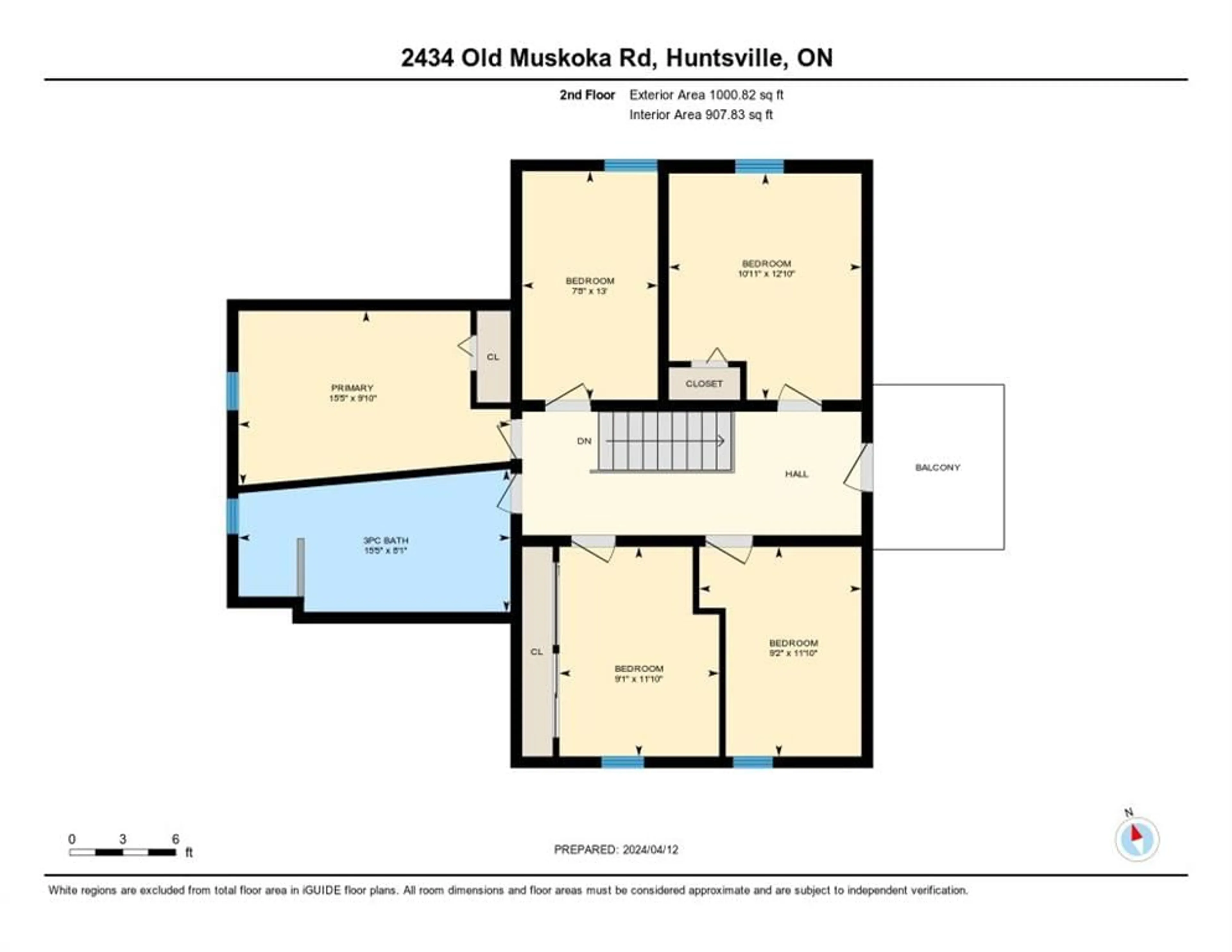 Floor plan for 2434 Old Muskoka Rd, Huntsville Ontario P0B 1M0
