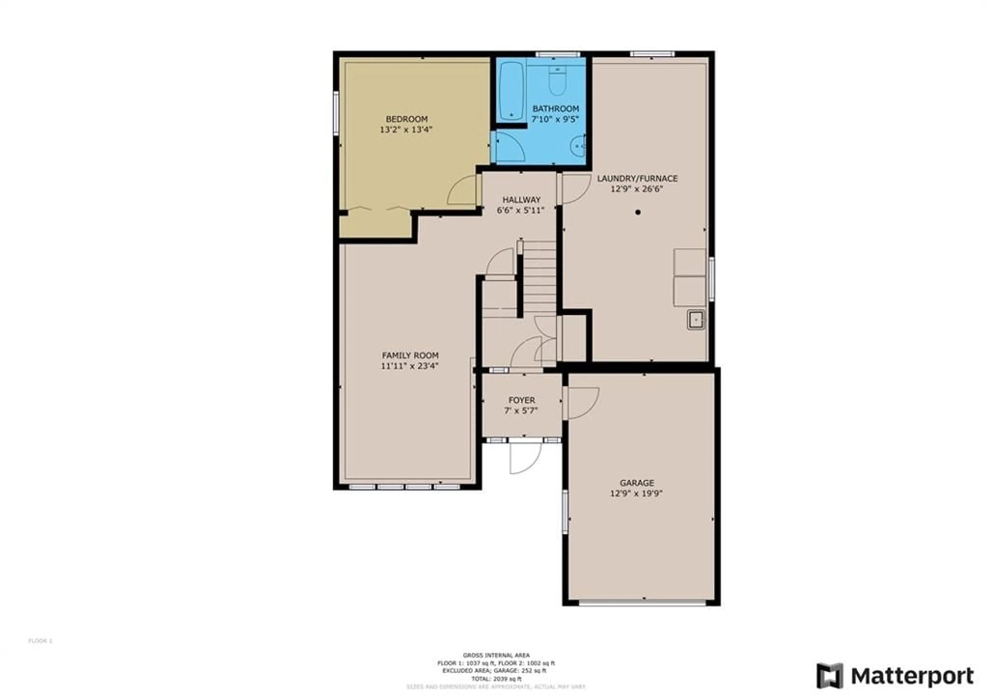 Floor plan for 20 Birchwood Crt, Meaford Ontario N4L 1T9