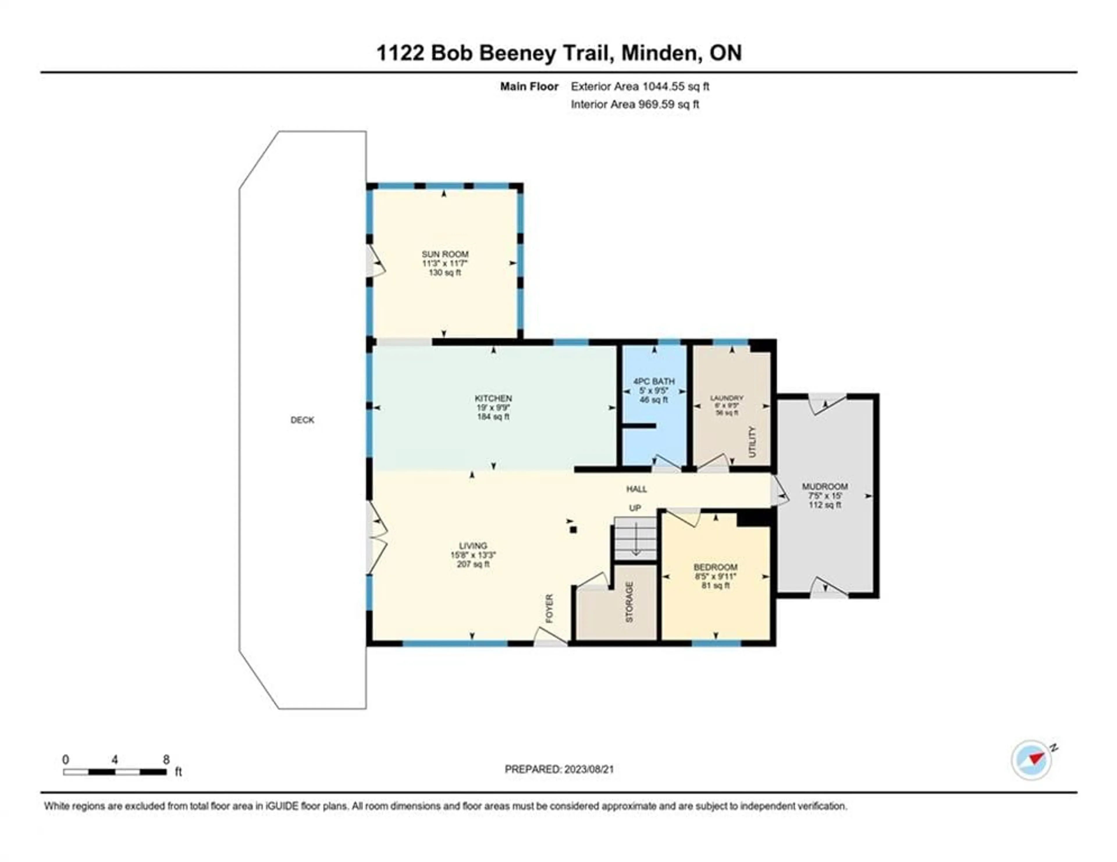Floor plan for 1122 Bob Beeney Trail, Minden Ontario K0M 2K0