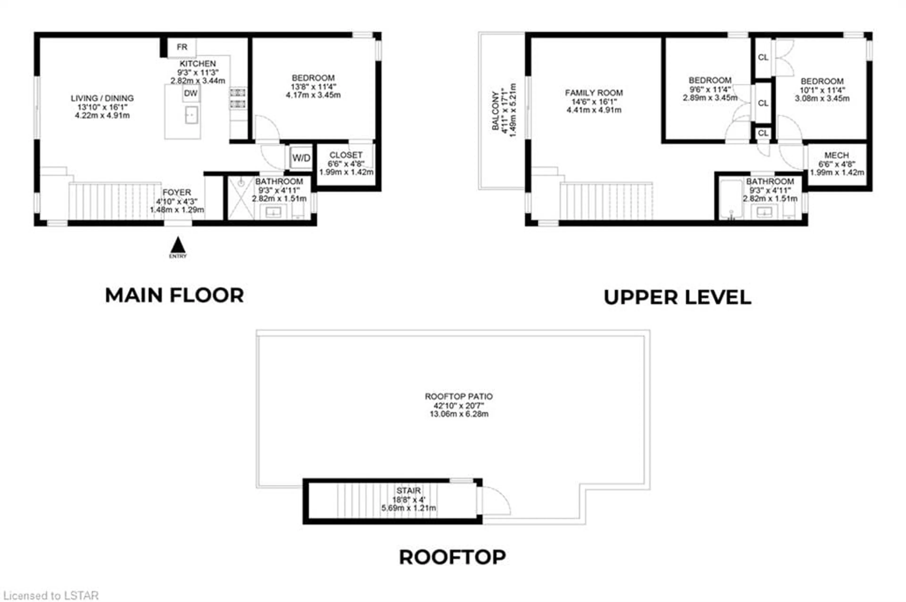 Floor plan for 71864 Sunview Ave Ave, Dashwood Ontario N0M 1N0