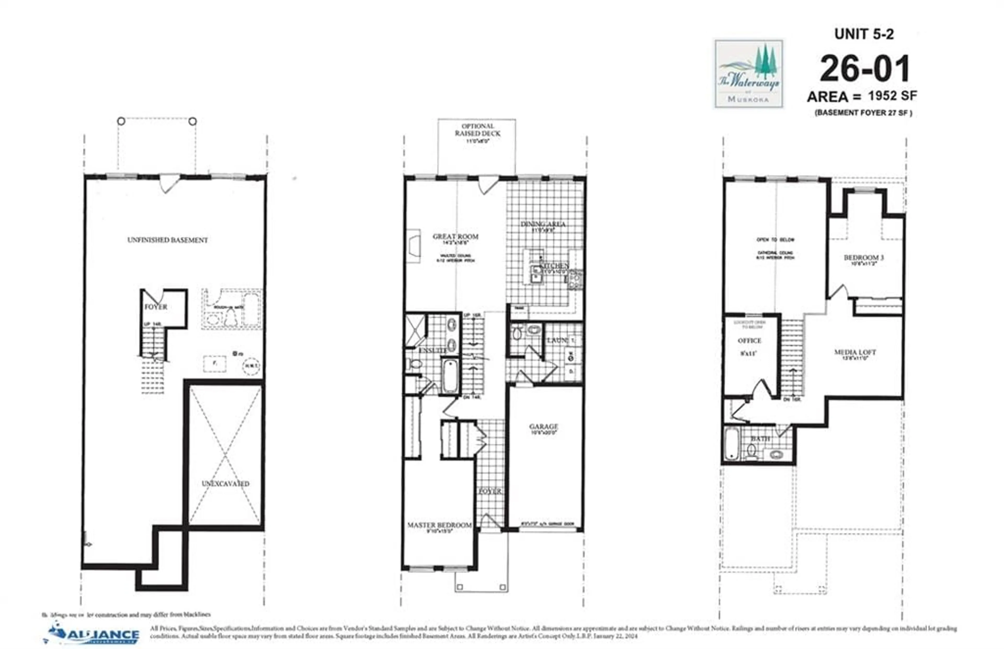 Floor plan for 14 Leeds Crt, Bracebridge Ontario P1L 1B3