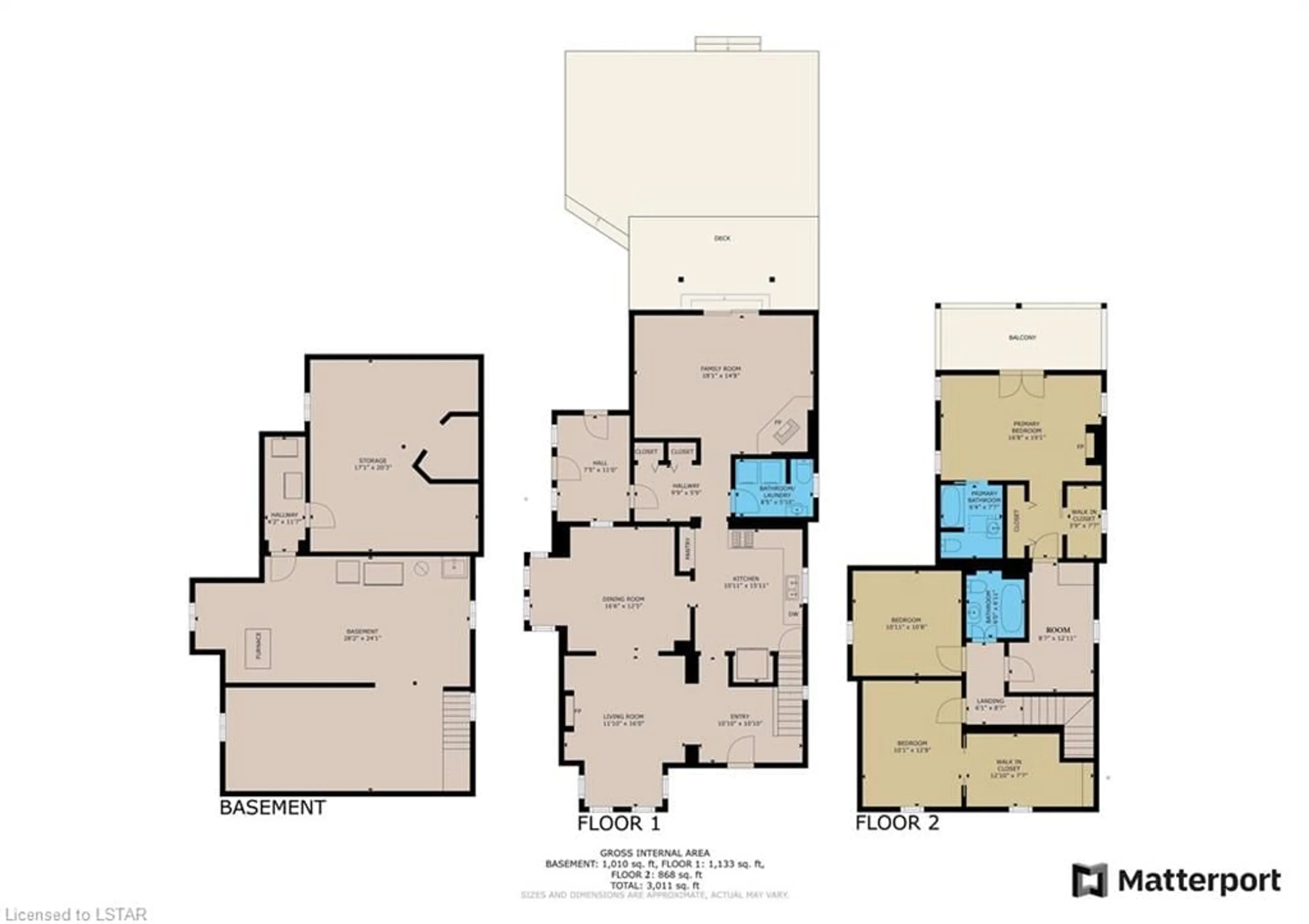 Floor plan for 291 Hastings St, Parkhill Ontario N0M 2K0