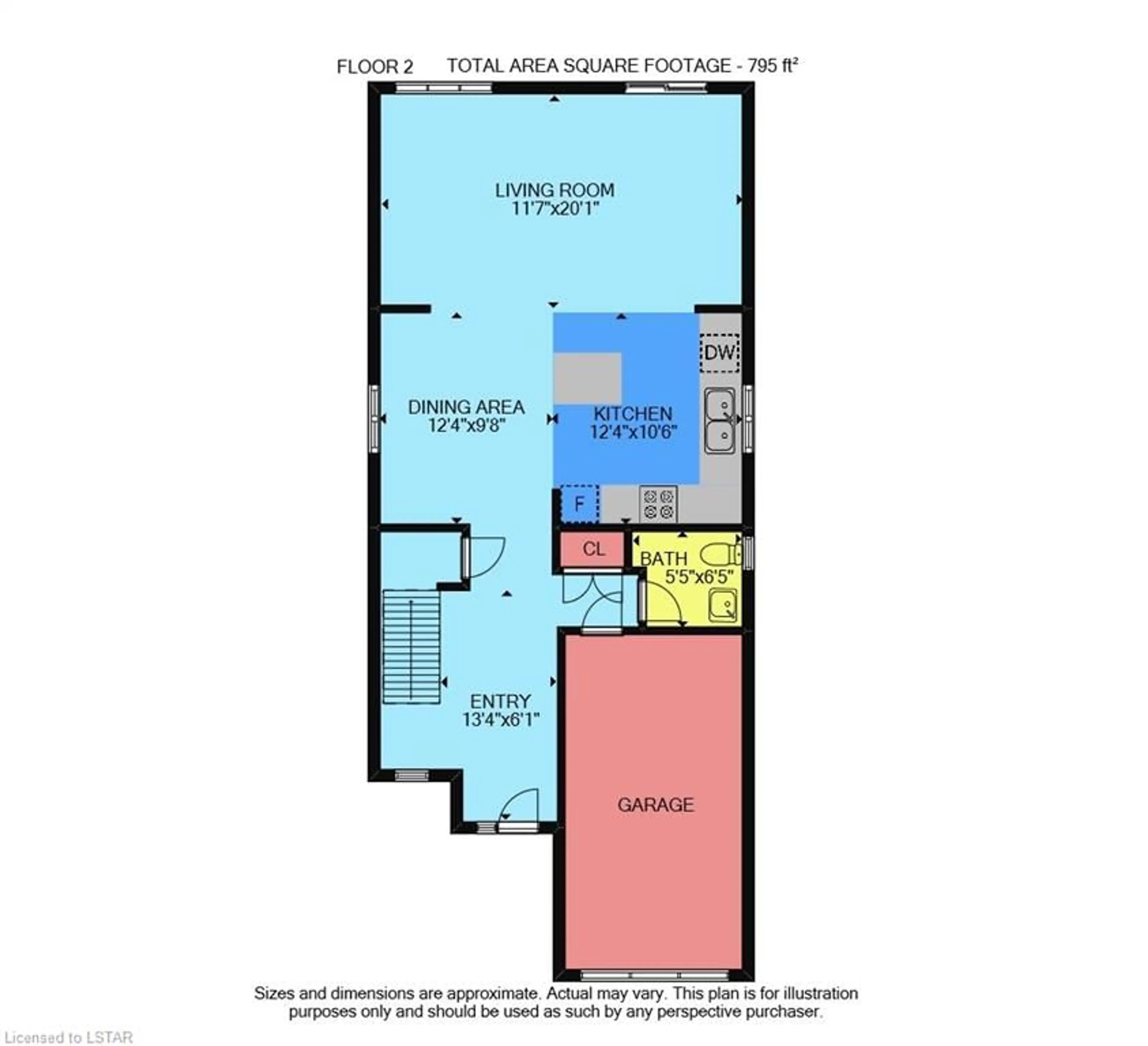 Floor plan for 6799 Vallas Cir, London Ontario N6P 0B5