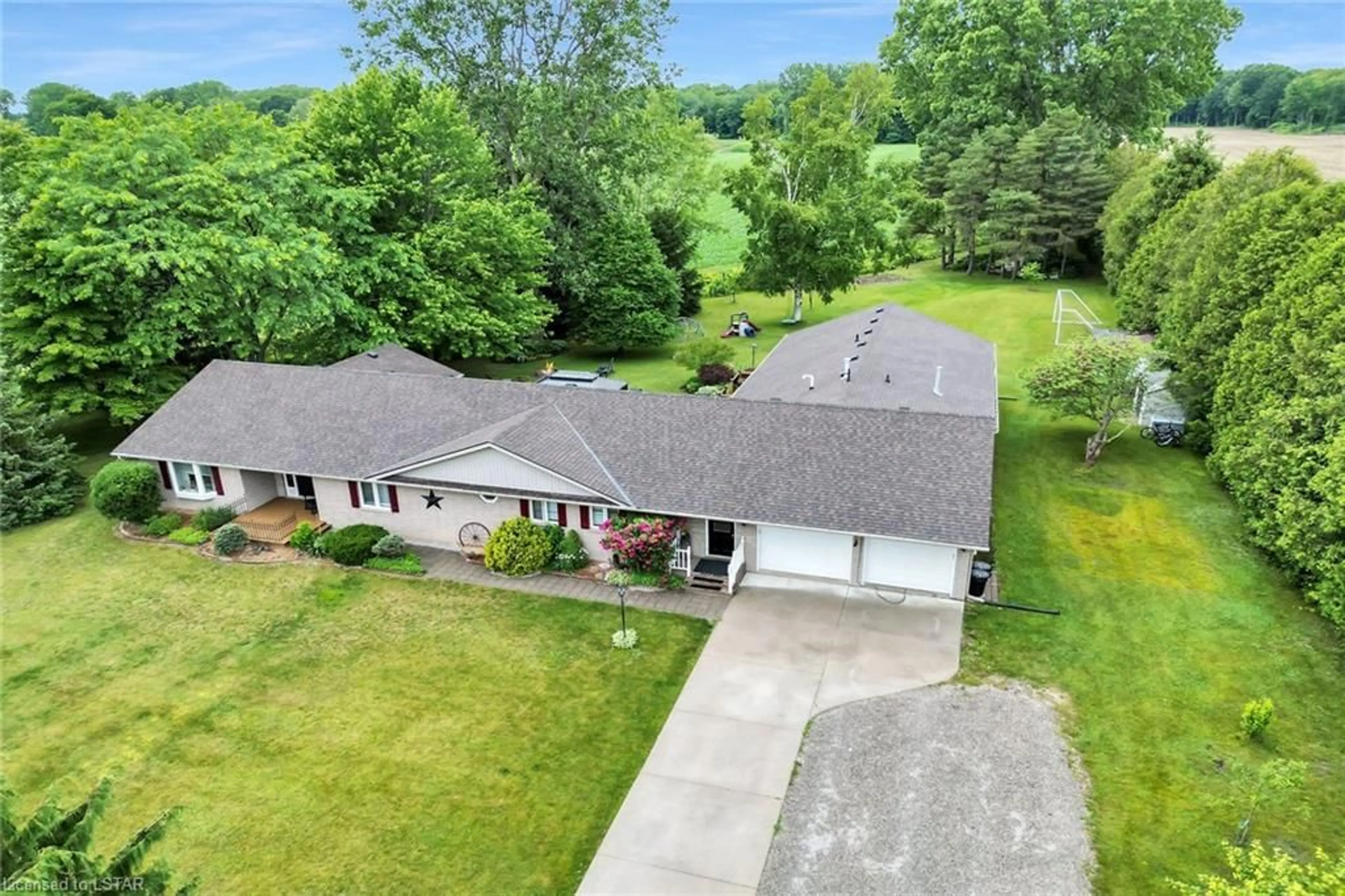 Frontside or backside of a home for 25510 Silver Clay Line, West Lorne Ontario N0L 2P0