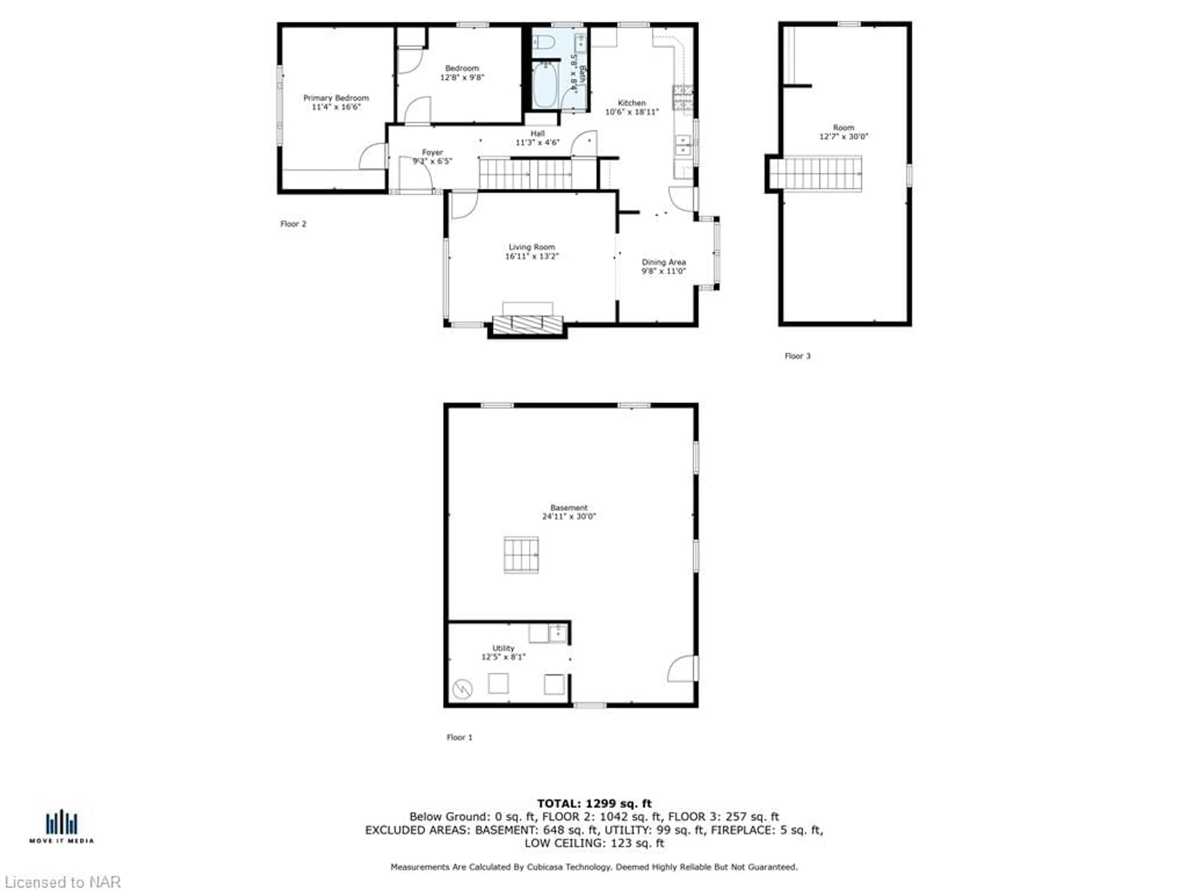 Floor plan for 29 Fawell Ave, St. Catharines Ontario L2S 2V5