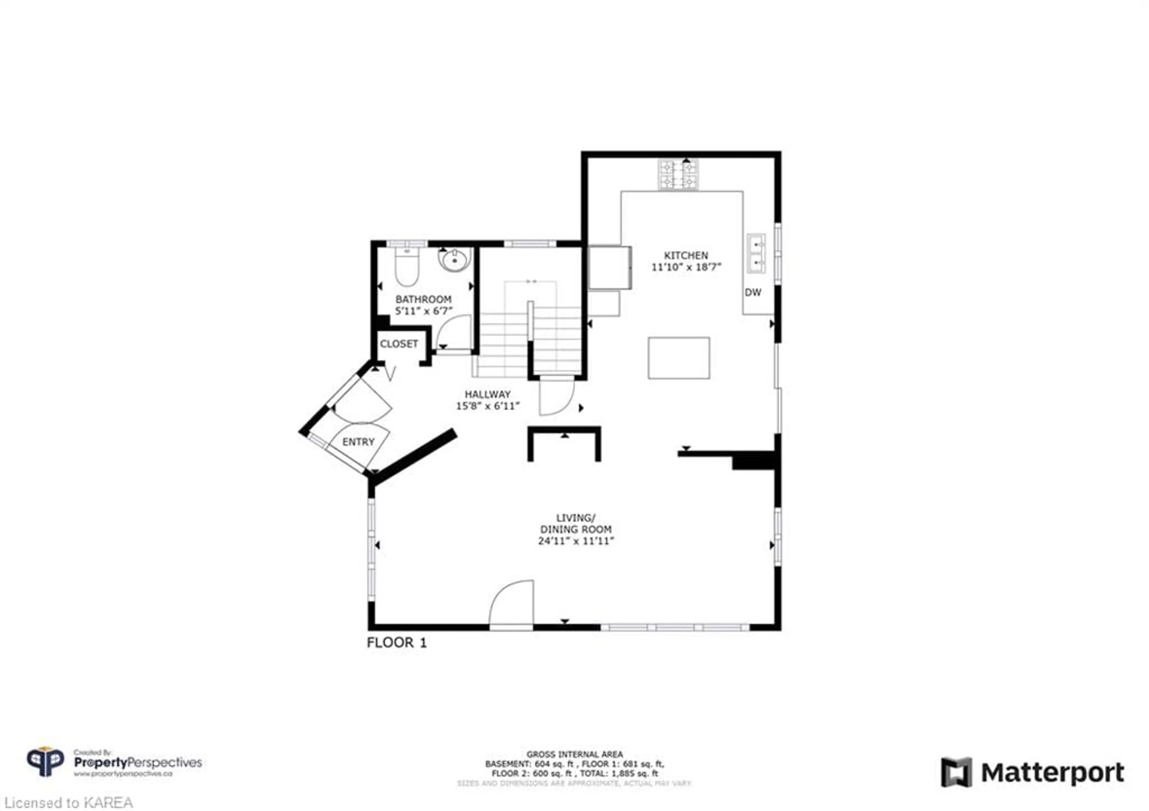 Floor plan for 386 Cooke Cres, Kingston Ontario K7P 3J5