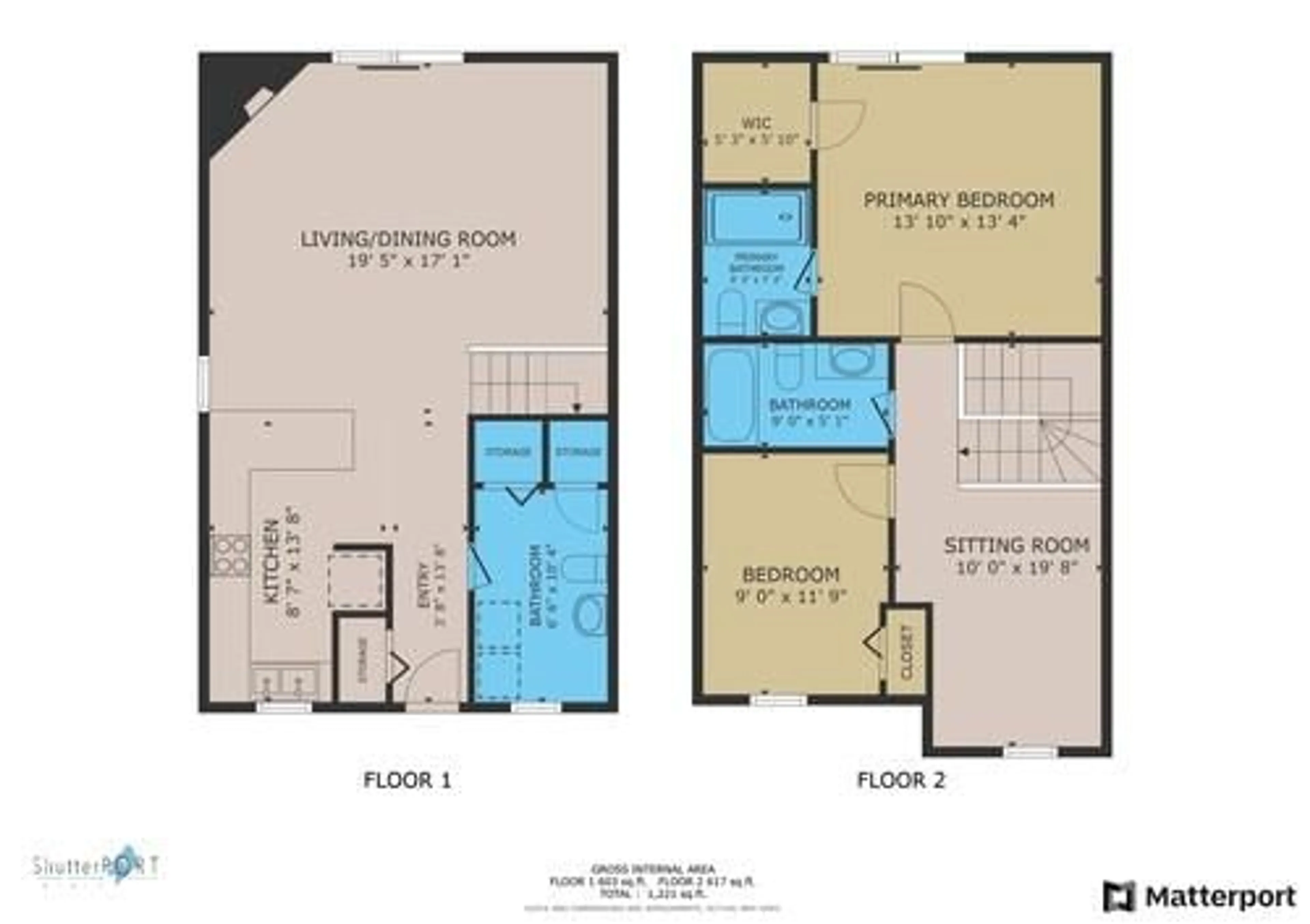 Floor plan for 127 Alfred St #68, Thornbury Ontario N0H 2P0