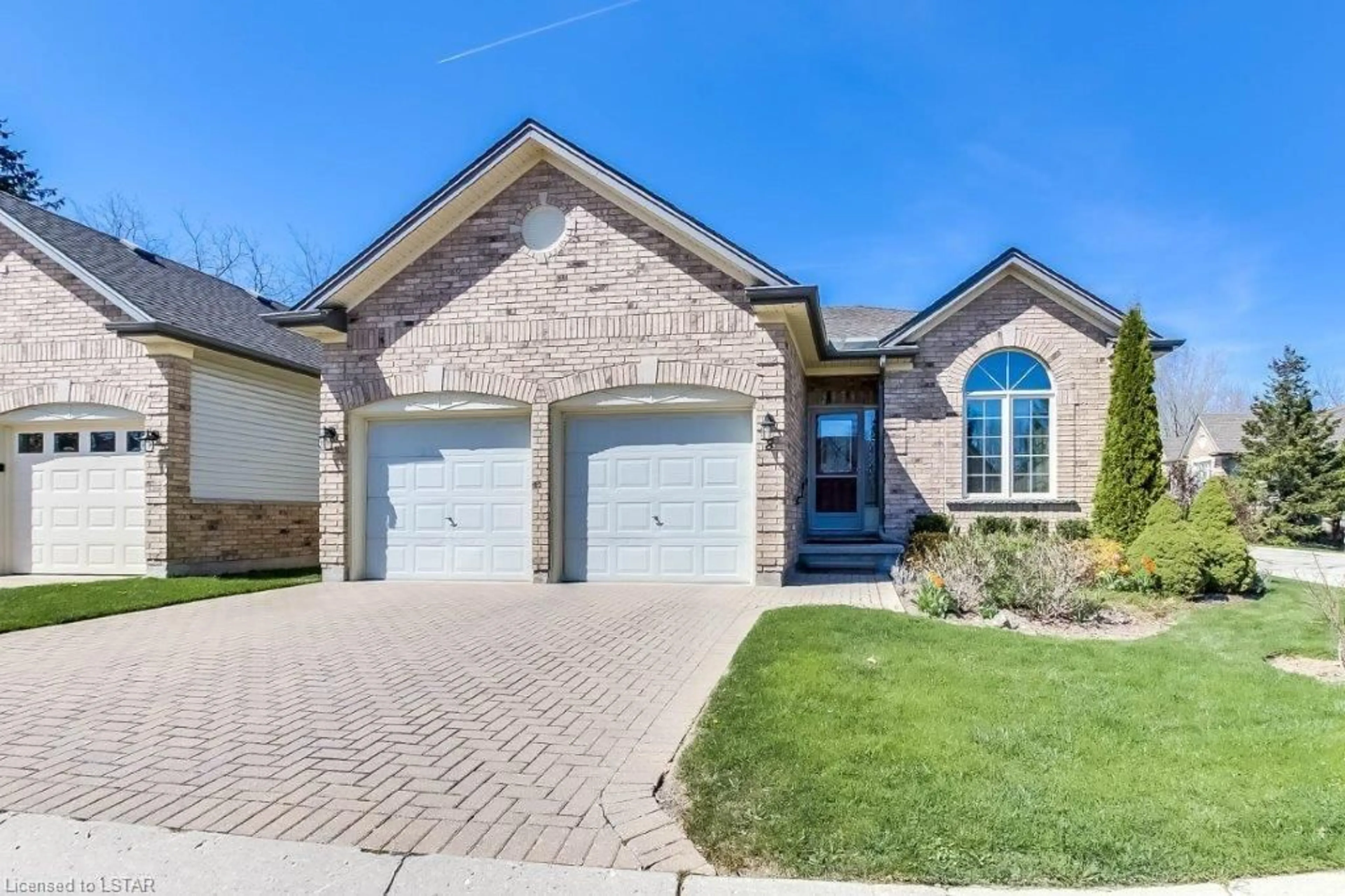 Home with brick exterior material for 681 Commissioners Rd #8, London Ontario N6K 4T9