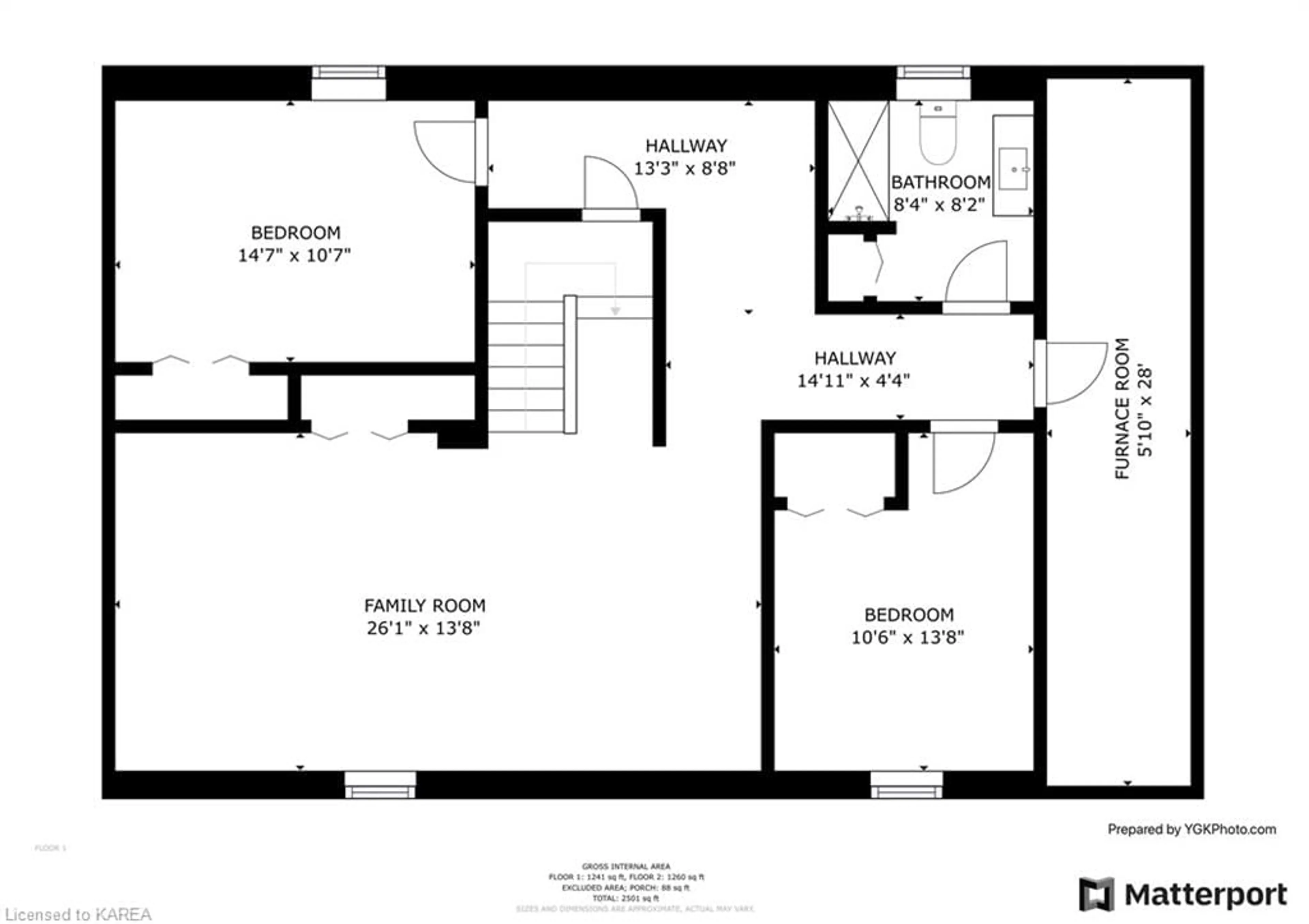 Floor plan for 69 Main St, Deseronto Ontario K0K 1X0