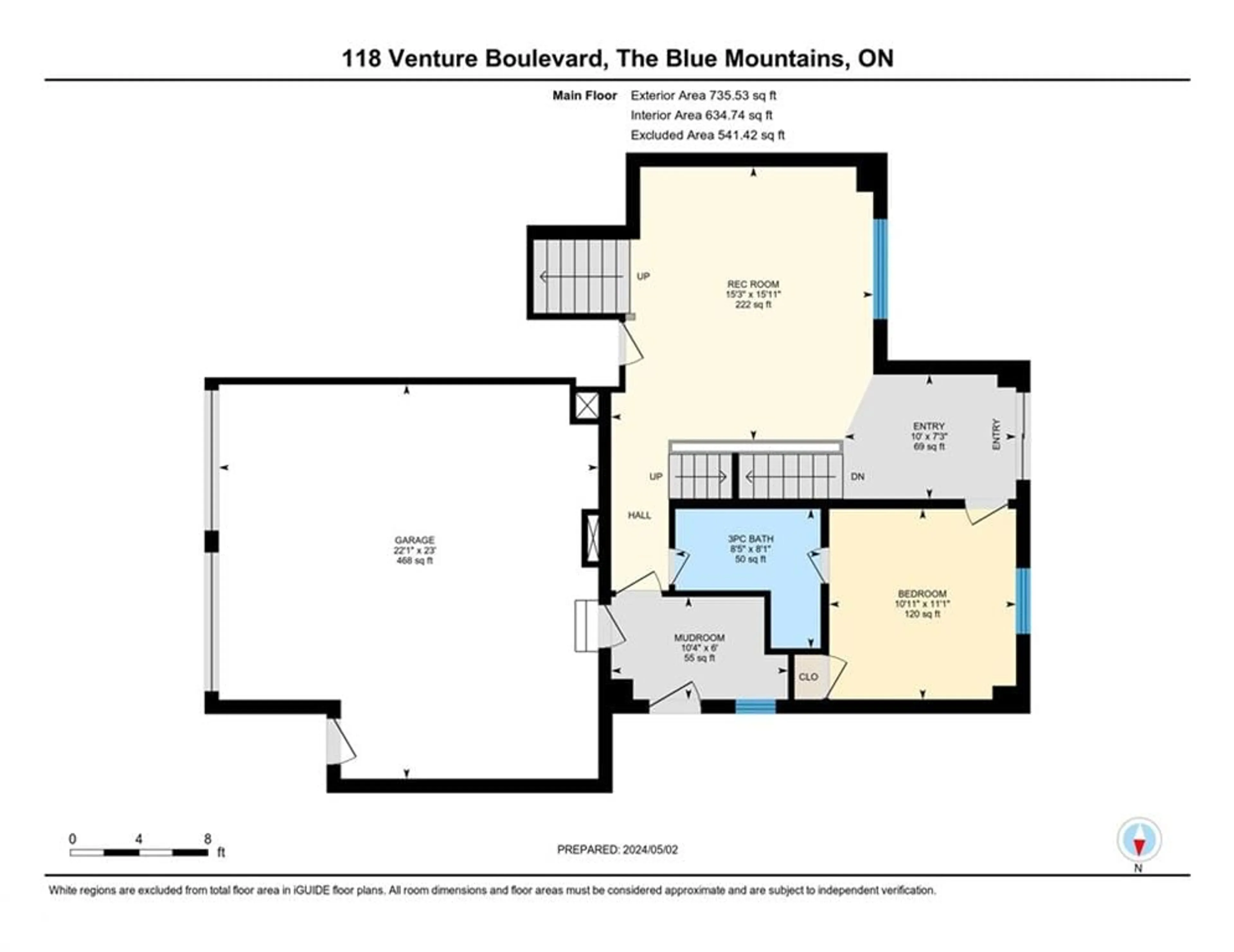 Floor plan for 118 Venture Blvd, The Blue Mountains Ontario L9Y 0B6