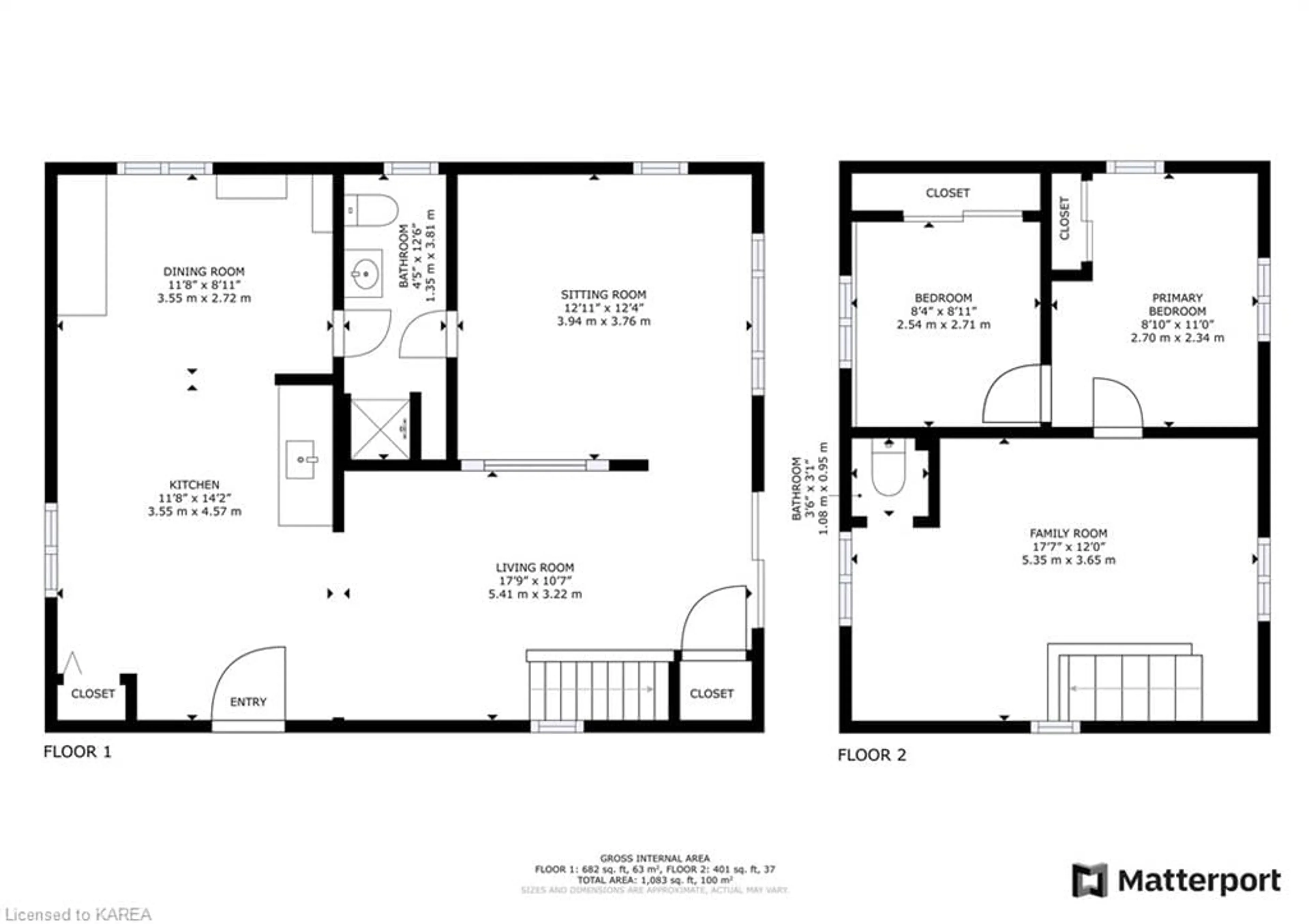 Floor plan for 333 Burridge Rd, Godfrey Ontario K0H 1T0