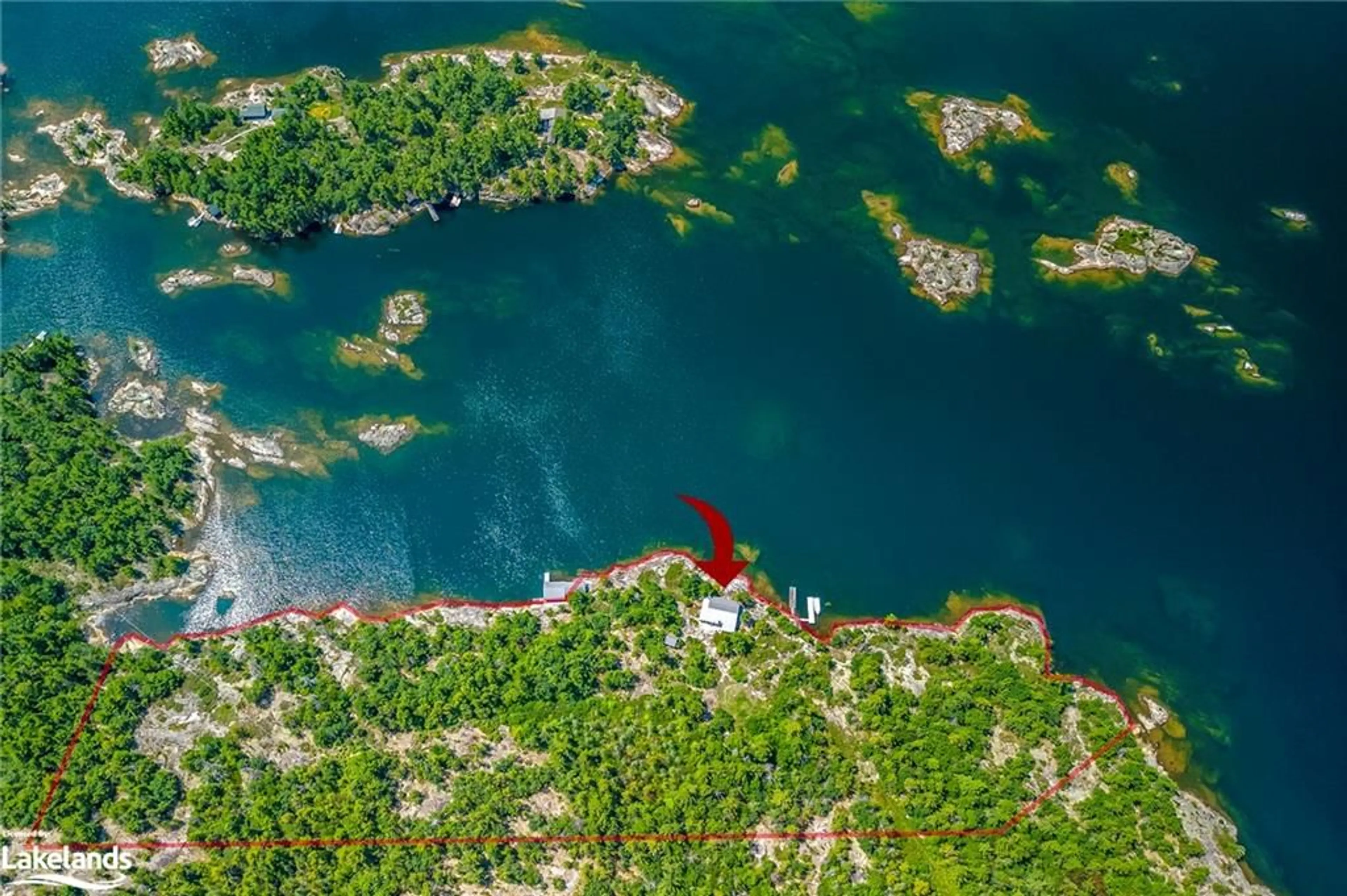 Picture of a map for 3584 Island 3420, Georgian Bay Twp Ontario P0E 1E0