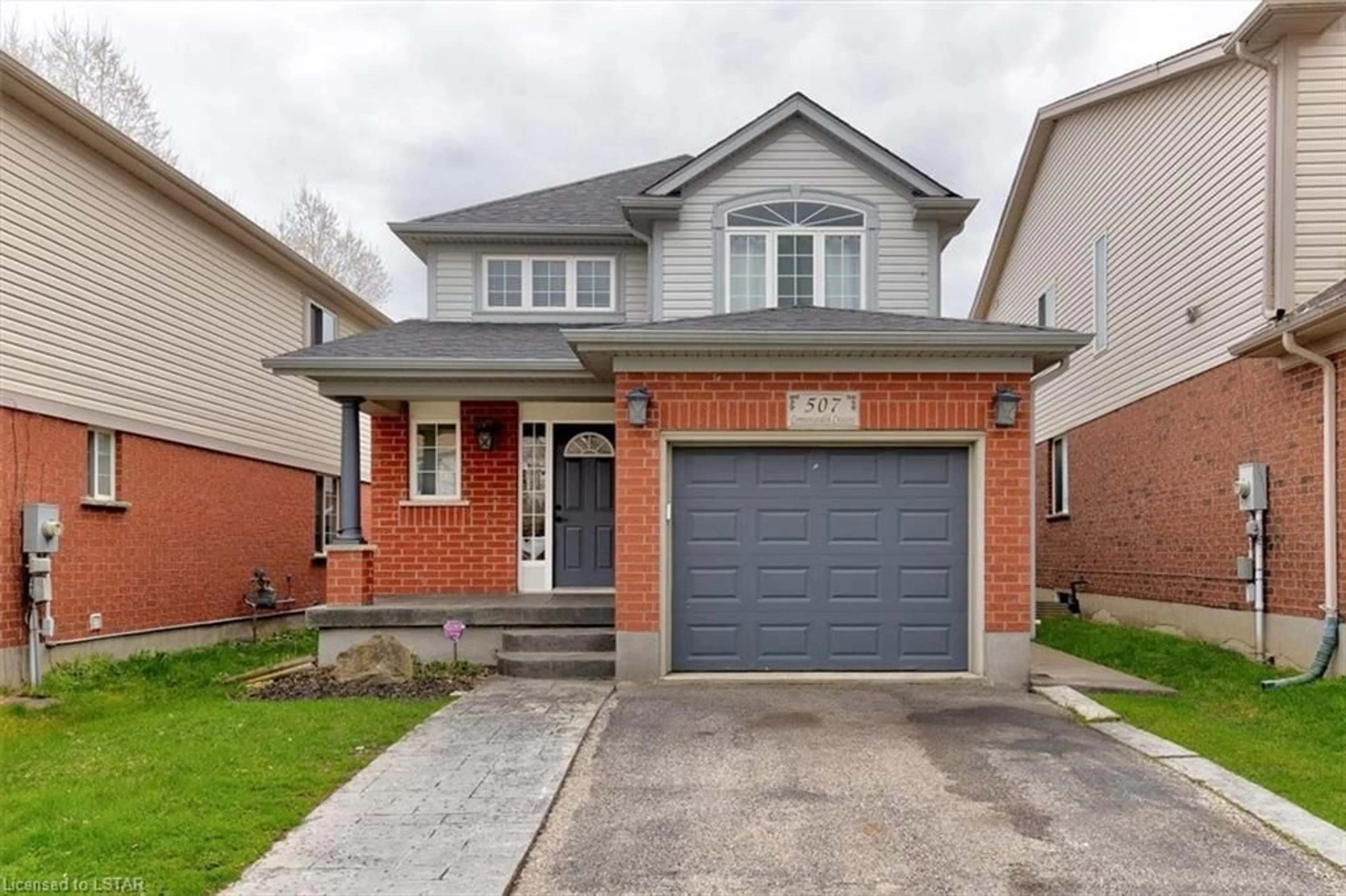 Home with brick exterior material for 507 Commonwealth Cres, Kitchener Ontario N2E 4K2