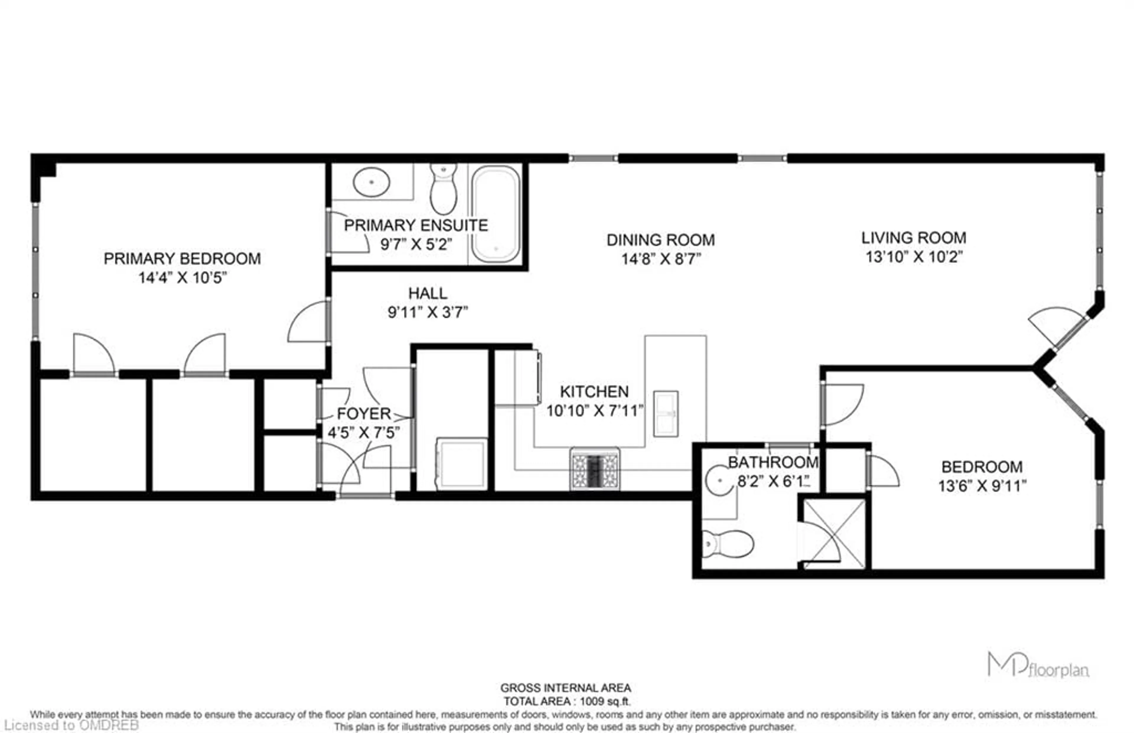 Floor plan for 2420 Baronwood Dr #1-02, Oakville Ontario L6M 0X6