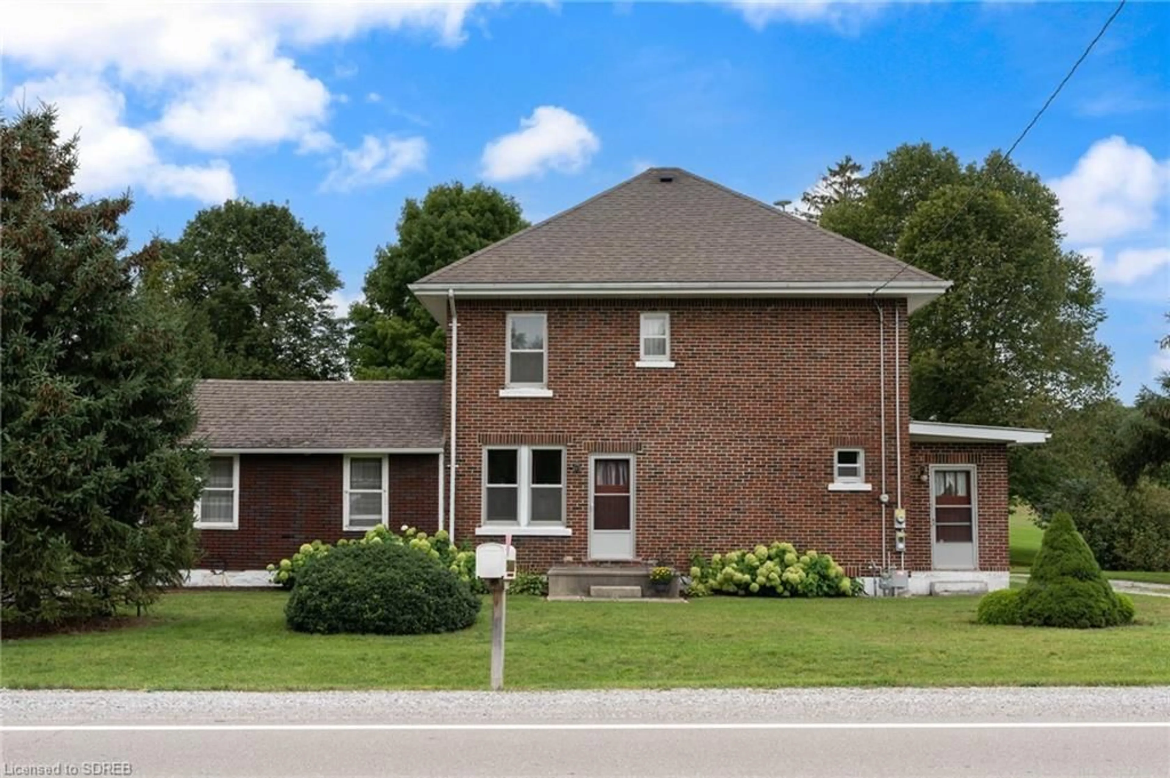 Home with brick exterior material for 907 Forestry Farm Rd, St. Williams Ontario N0E 1P0