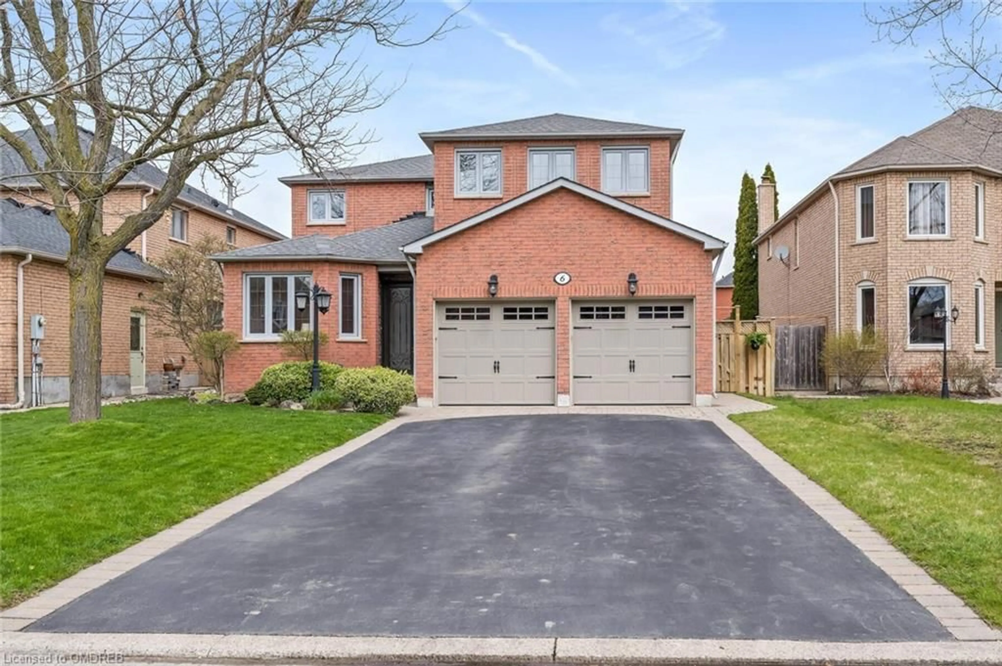 Home with brick exterior material for 6 Treanor Cres, Georgetown Ontario L7G 5J1