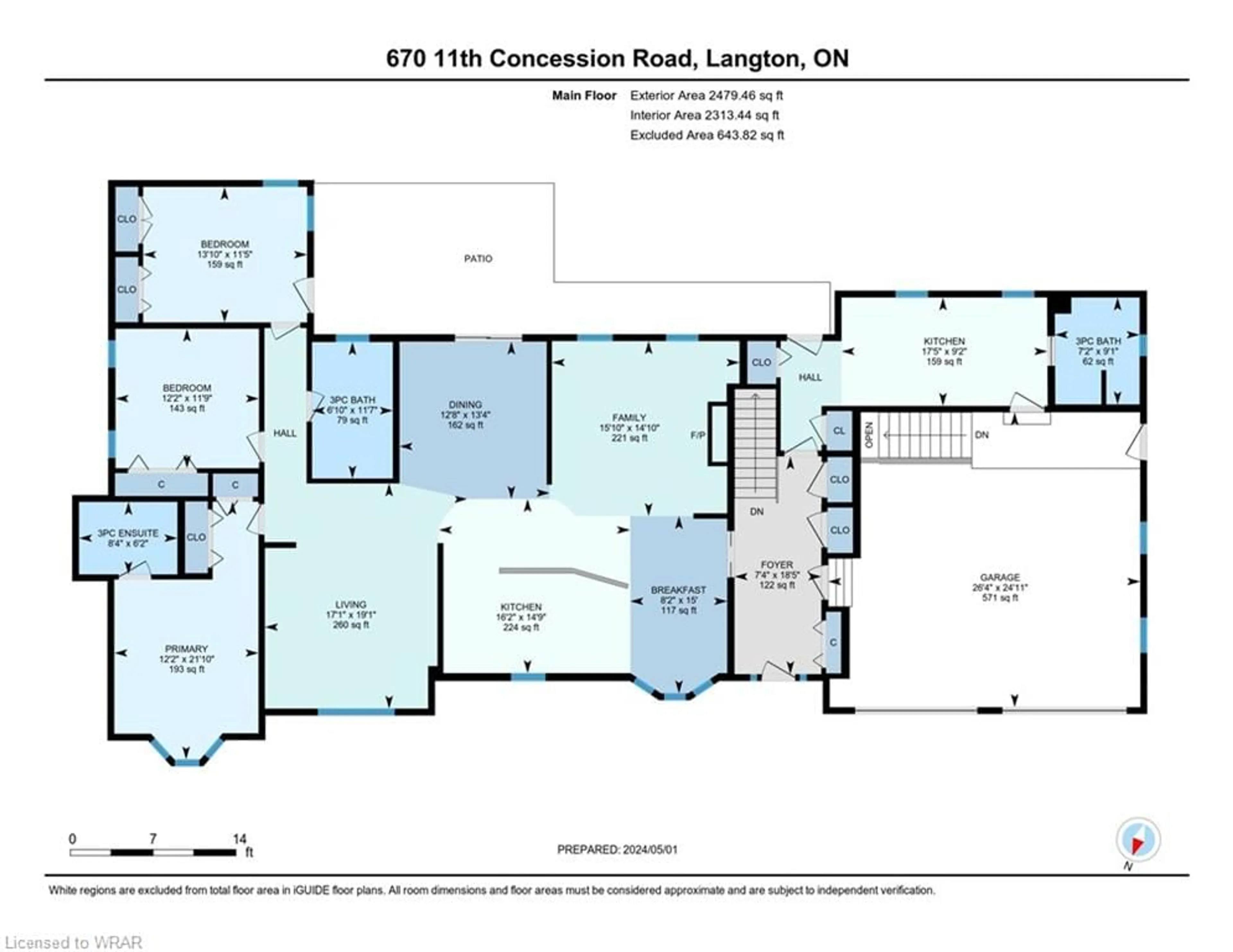 Floor plan for 670 11th Conc Rd Rr2, Langton Ontario N0E 1G0