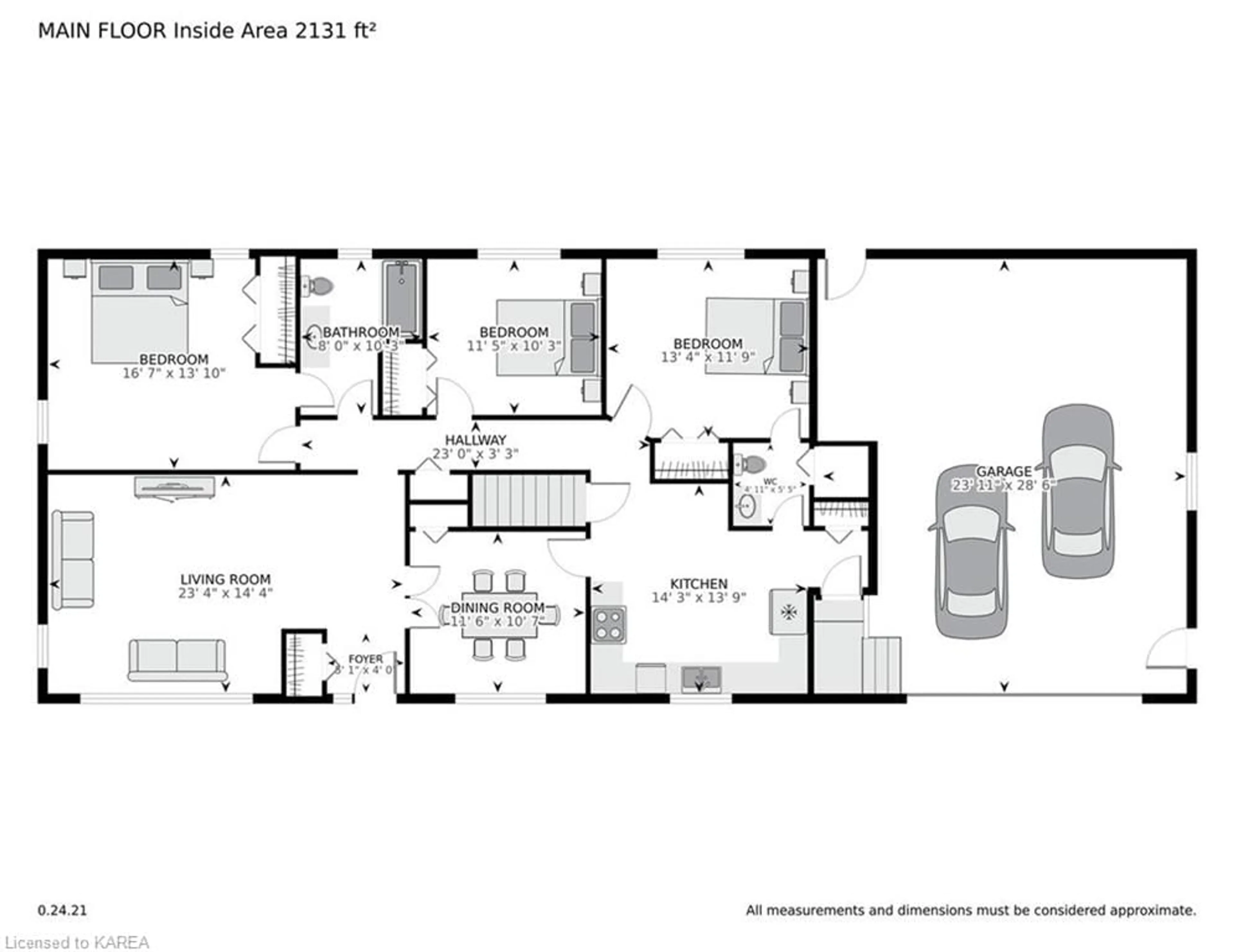 Floor plan for 8375 County Rd 15, North Augusta Ontario K0G 1R0