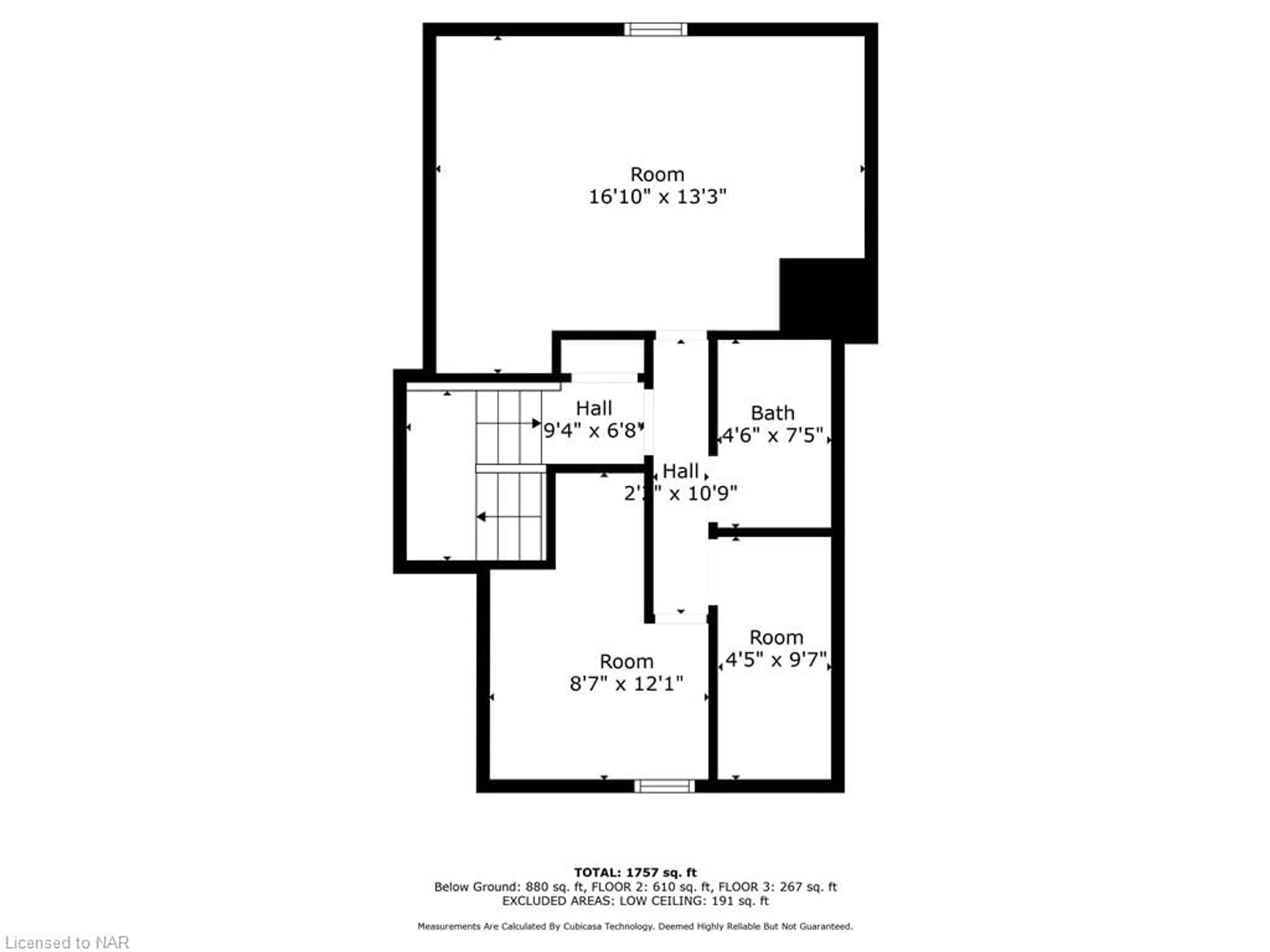 Floor plan for 4671 Eastwood Cres, Niagara Falls Ontario L2E 1B4