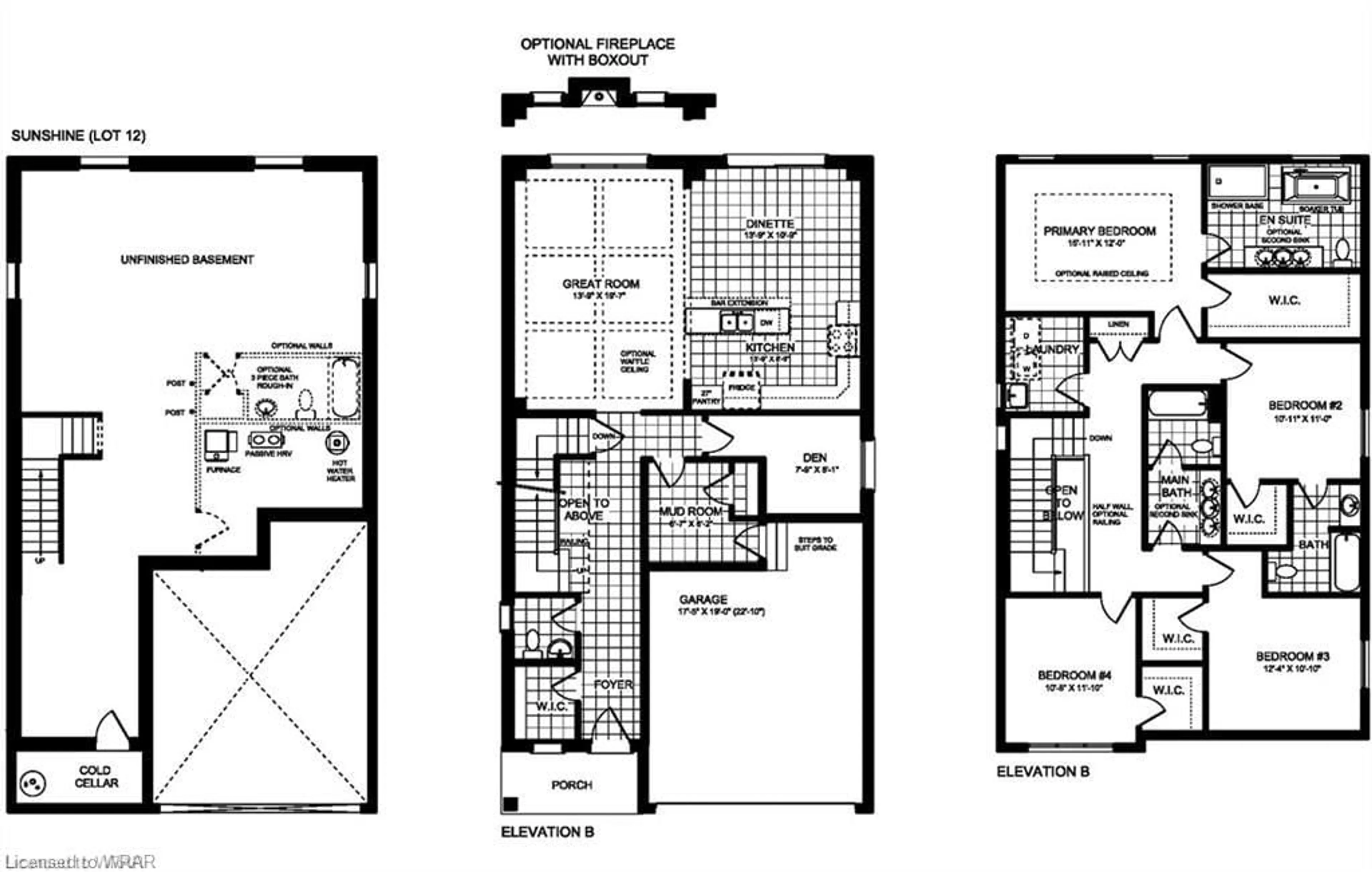 Floor plan for 435 Westhaven St, Waterloo Ontario N2T 0A4