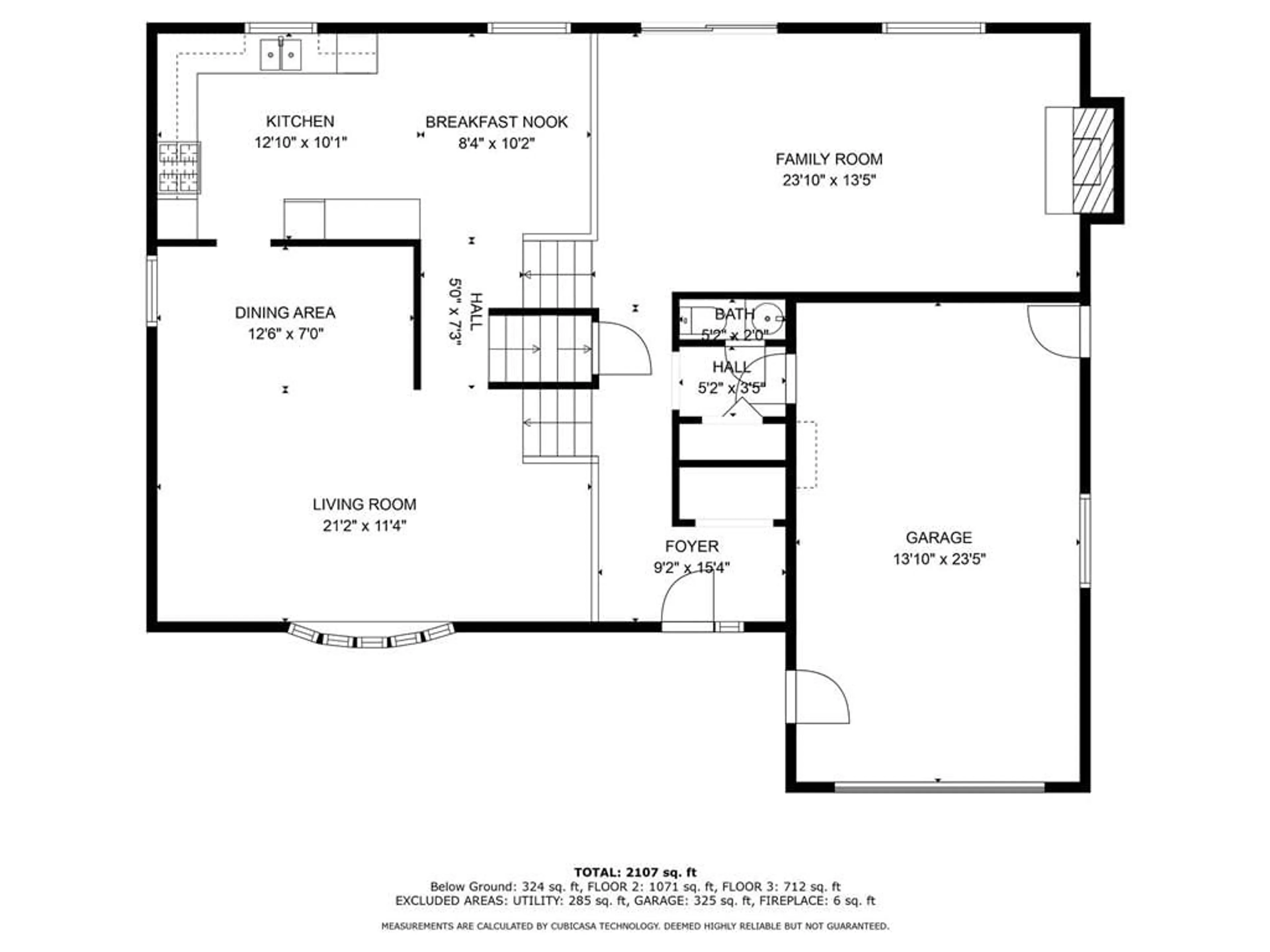 Floor plan for 215 Hamilton Dr, Stayner Ontario L0M 1S0