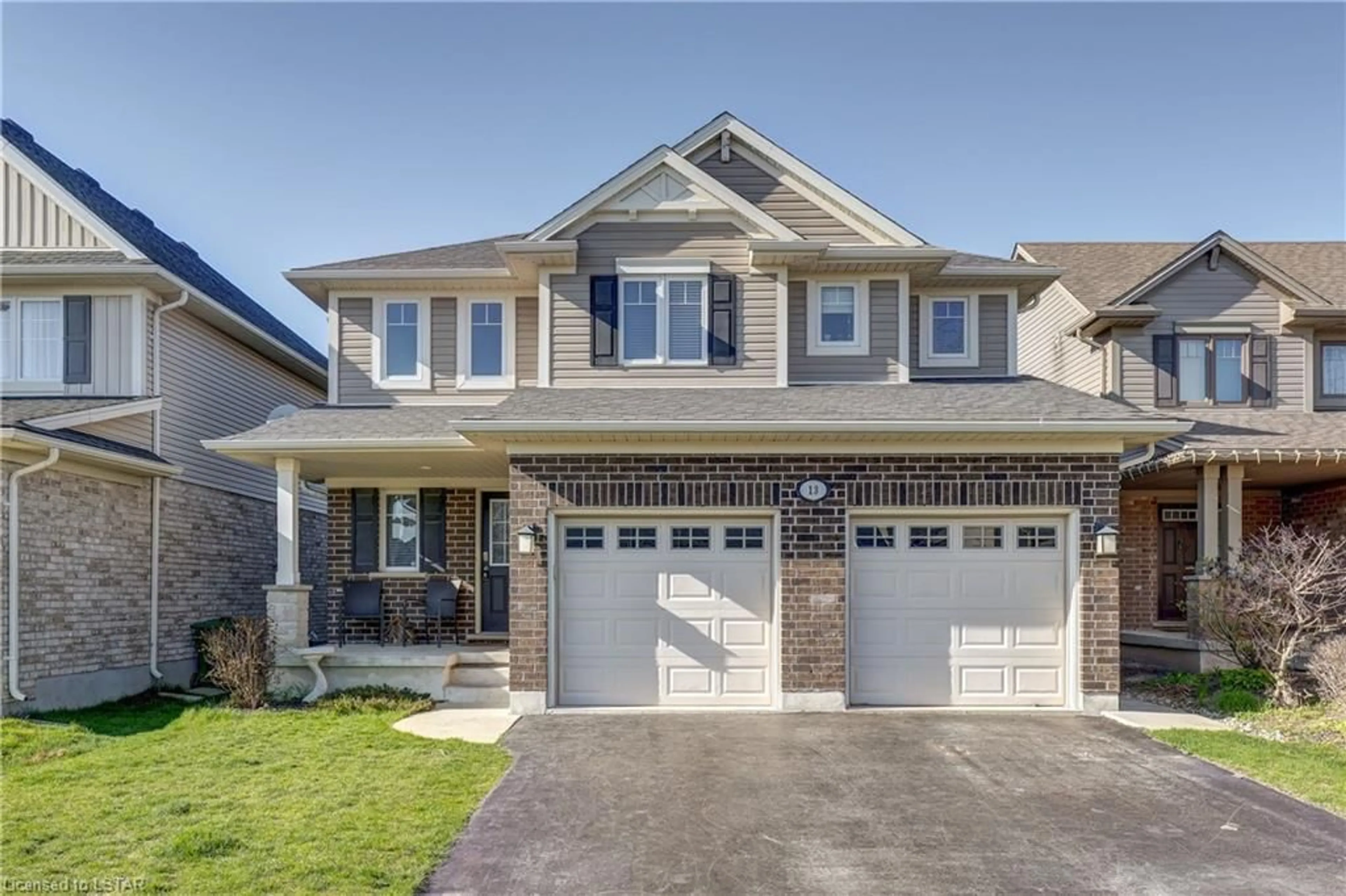 Frontside or backside of a home for 13 Noble Lane, St. Thomas Ontario N5R 0C4