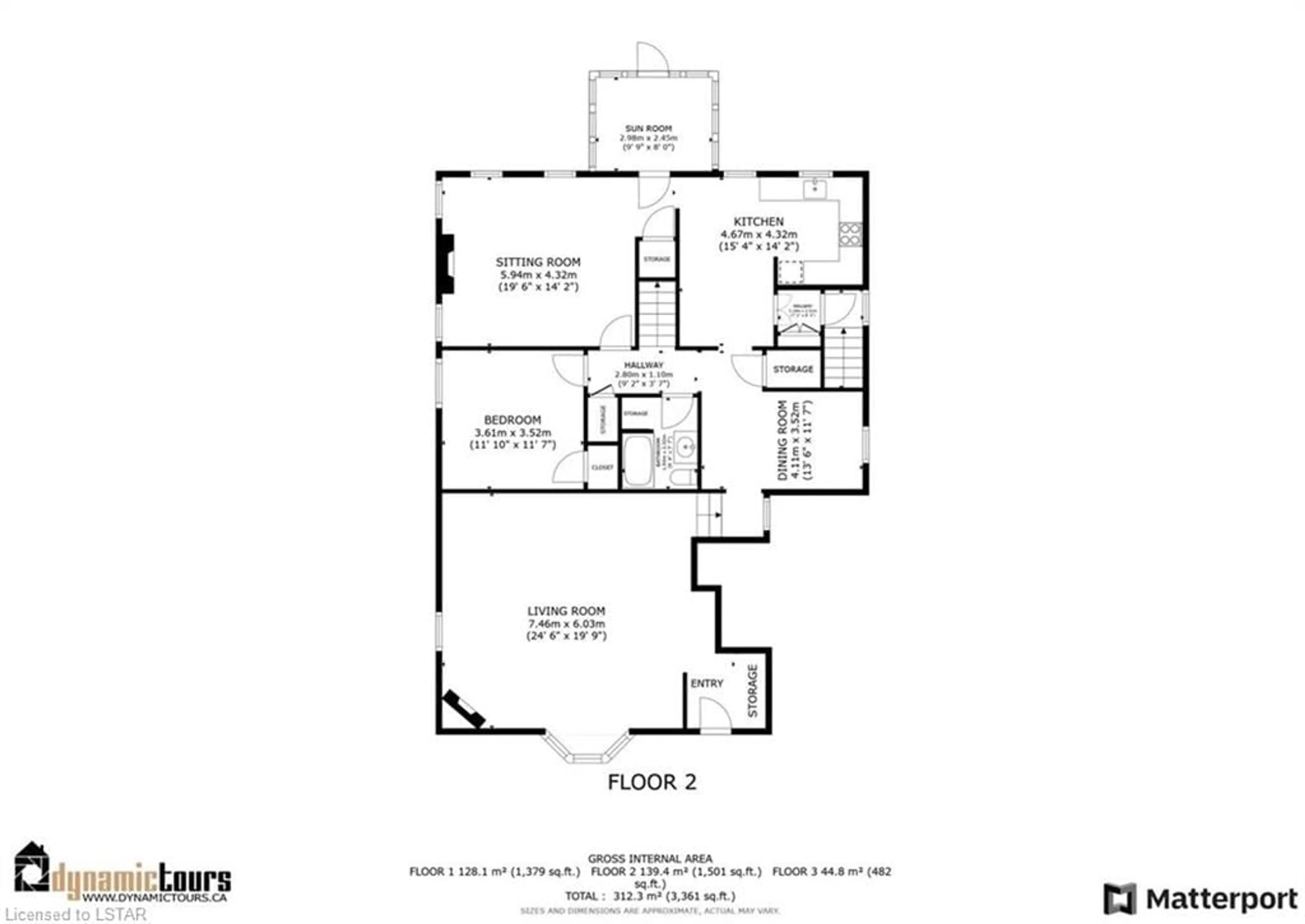 Floor plan for 51 Elmwood Pl, London Ontario N6J 1J4