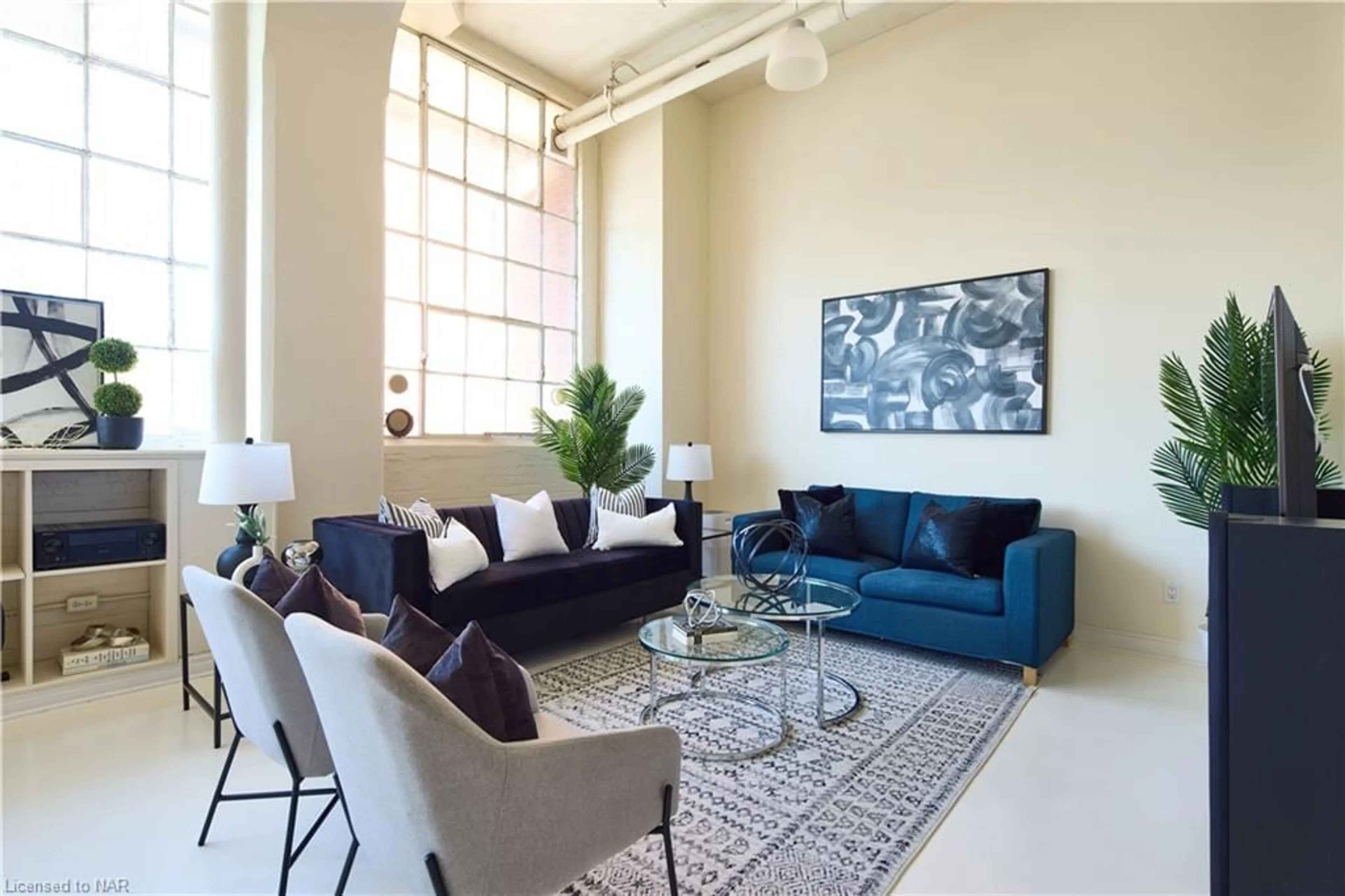 Living room for 245 Carlaw Ave #206, Toronto Ontario M4M 2S1