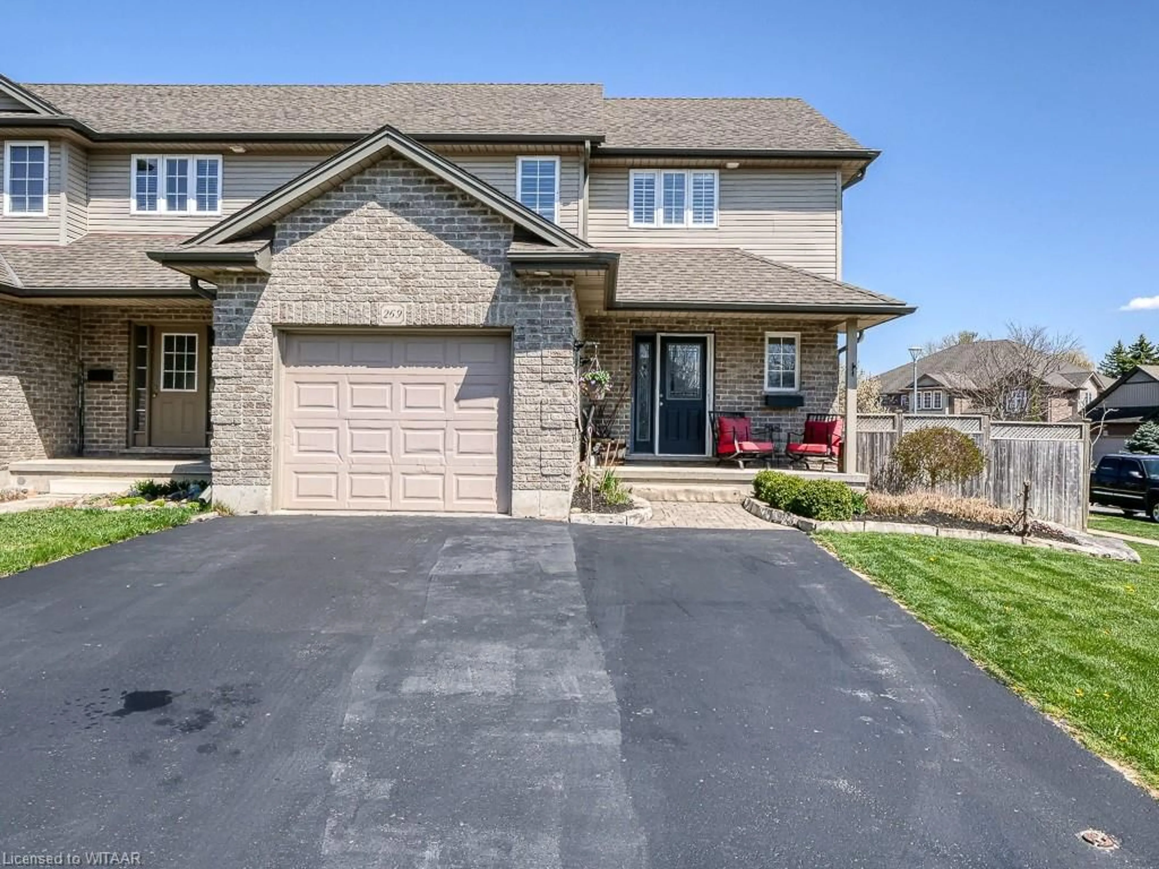 Frontside or backside of a home for 269 Falcon Dr, Woodstock Ontario N4T 0C1