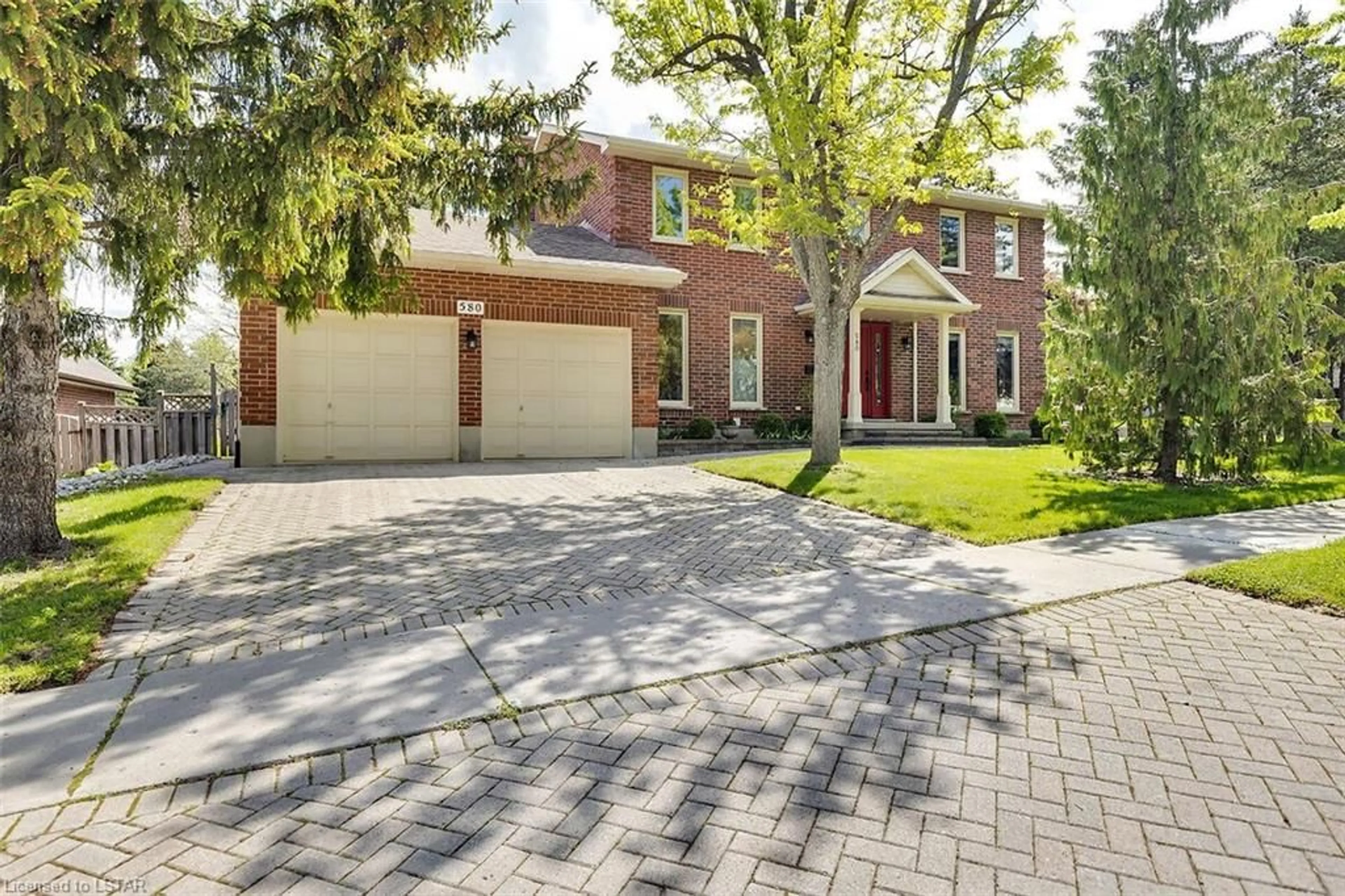 Home with brick exterior material for 580 Rosecliffe Terr, London Ontario N6K 3Y2