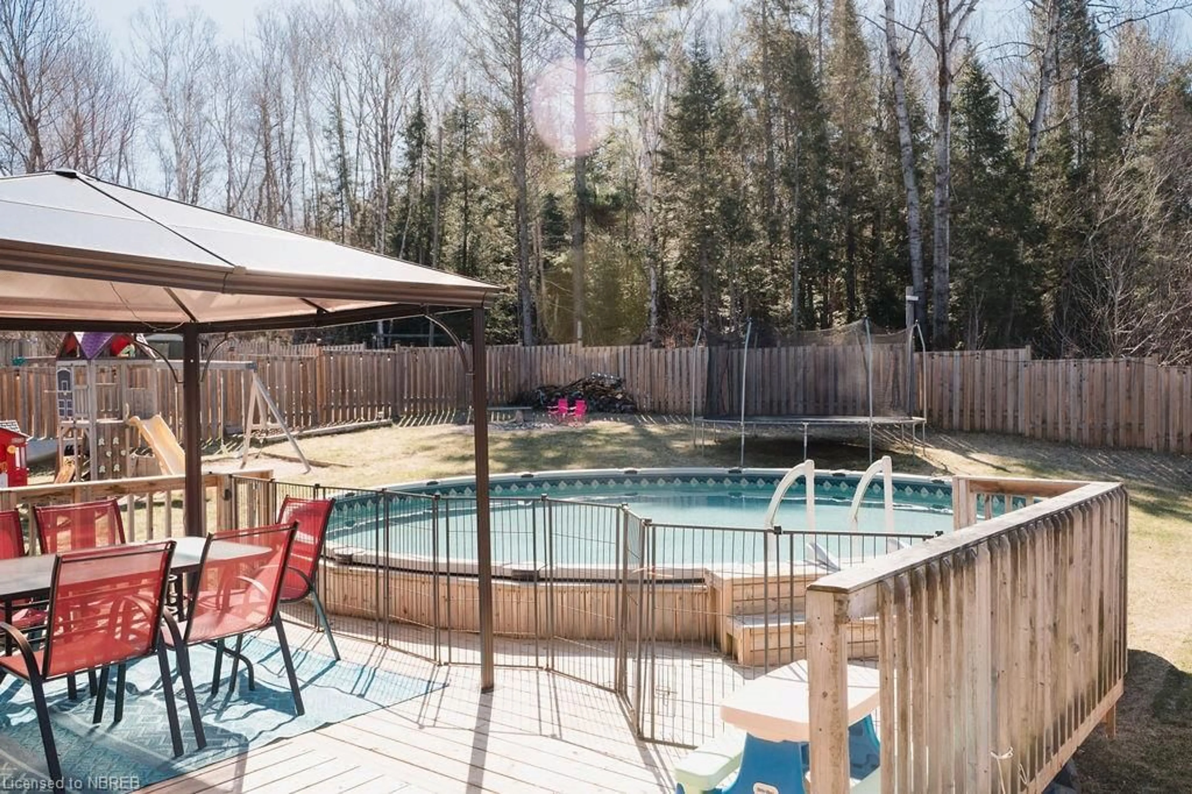 Indoor or outdoor pool for 4 Johnston Dr, South River Ontario P0A 1X0