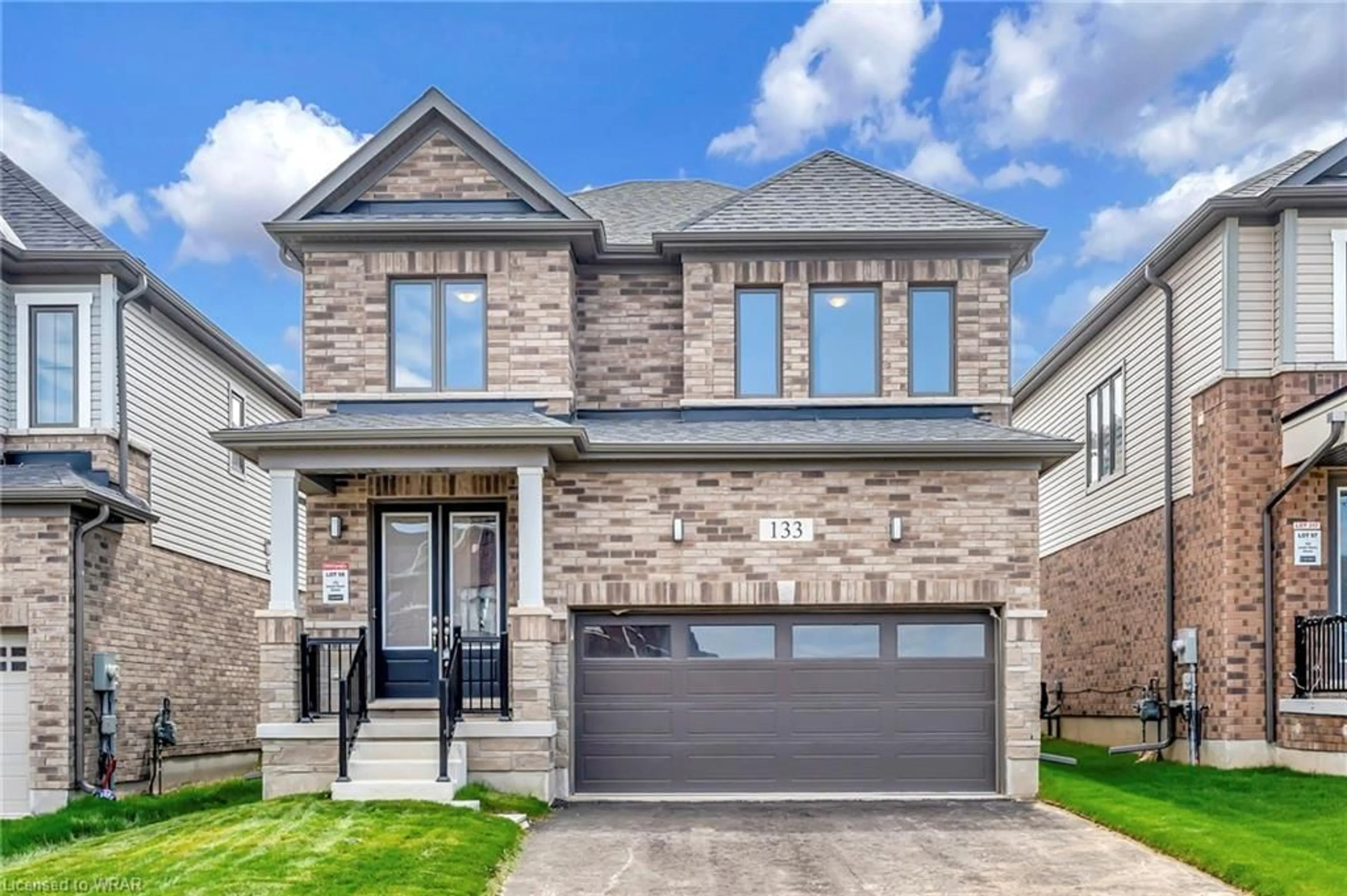 Home with brick exterior material for 133 Leslie Davis St, Ayr Ontario N0B 1E0