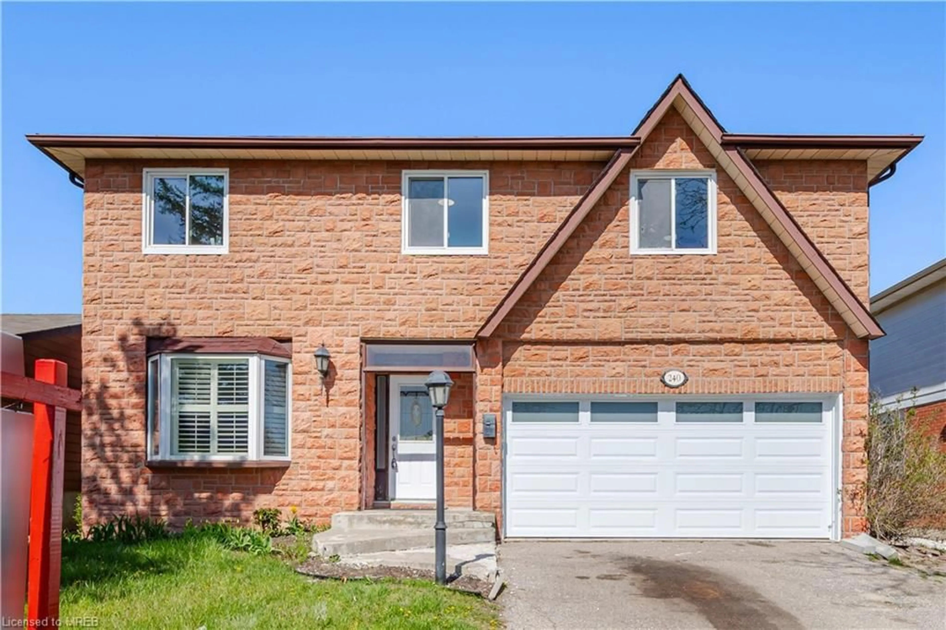 Home with brick exterior material for 240 Rutherford Rd, Brampton Ontario L6V 2X8