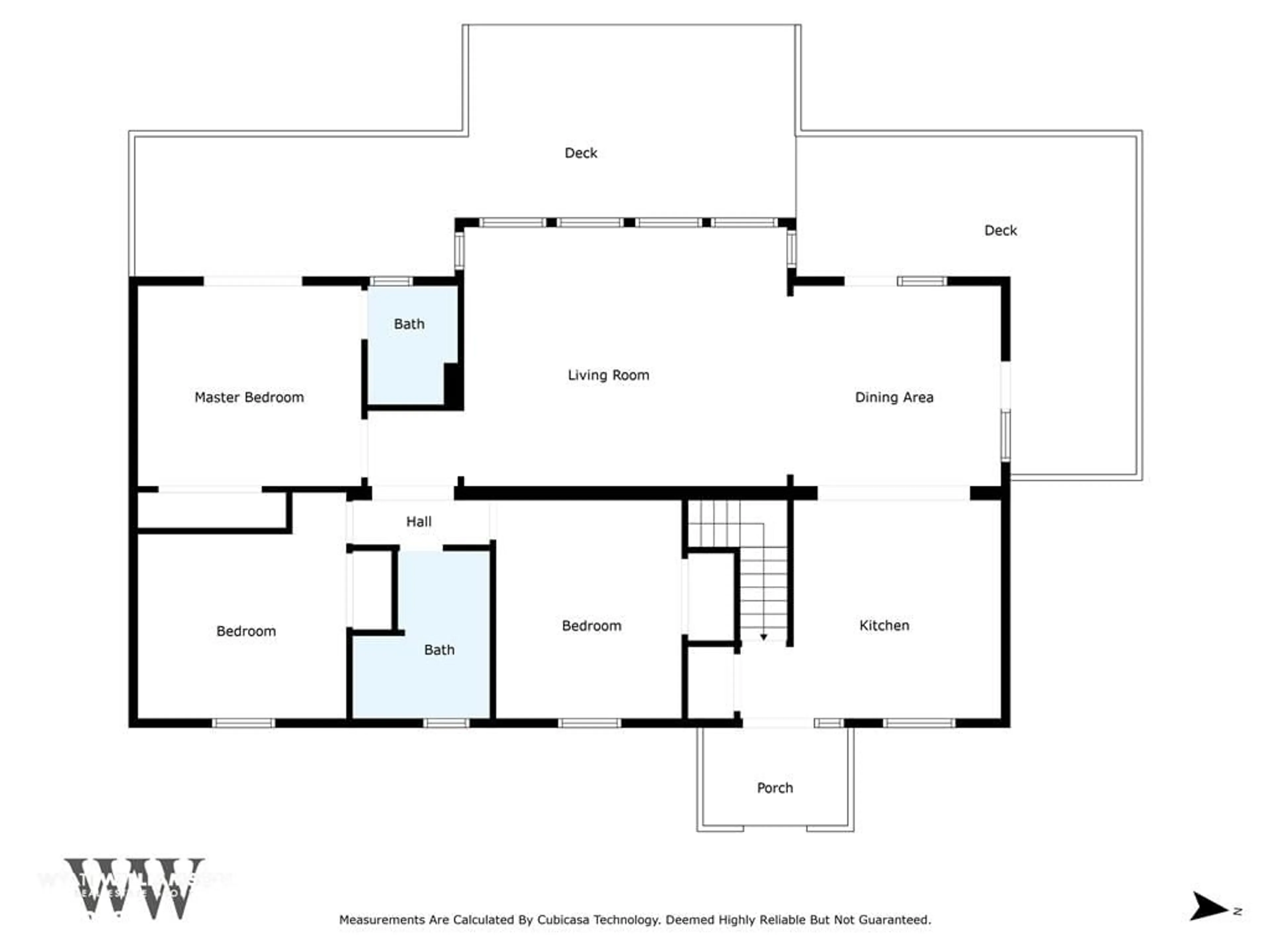 Floor plan for 3 Regent St, Kearney Ontario P0A 1M0