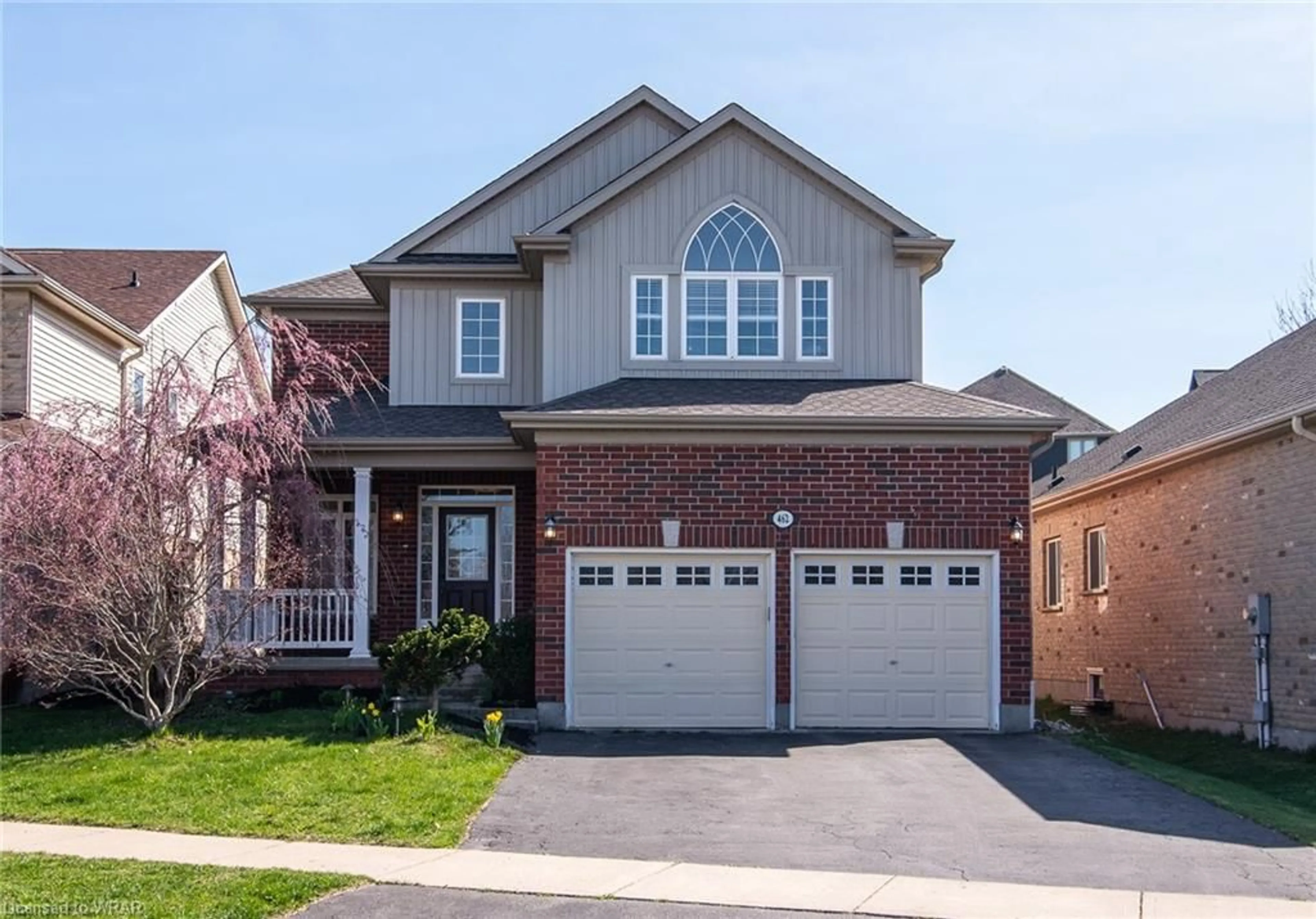 Home with brick exterior material for 462 Robert Ferrie Dr, Kitchener Ontario N2P 2Y4