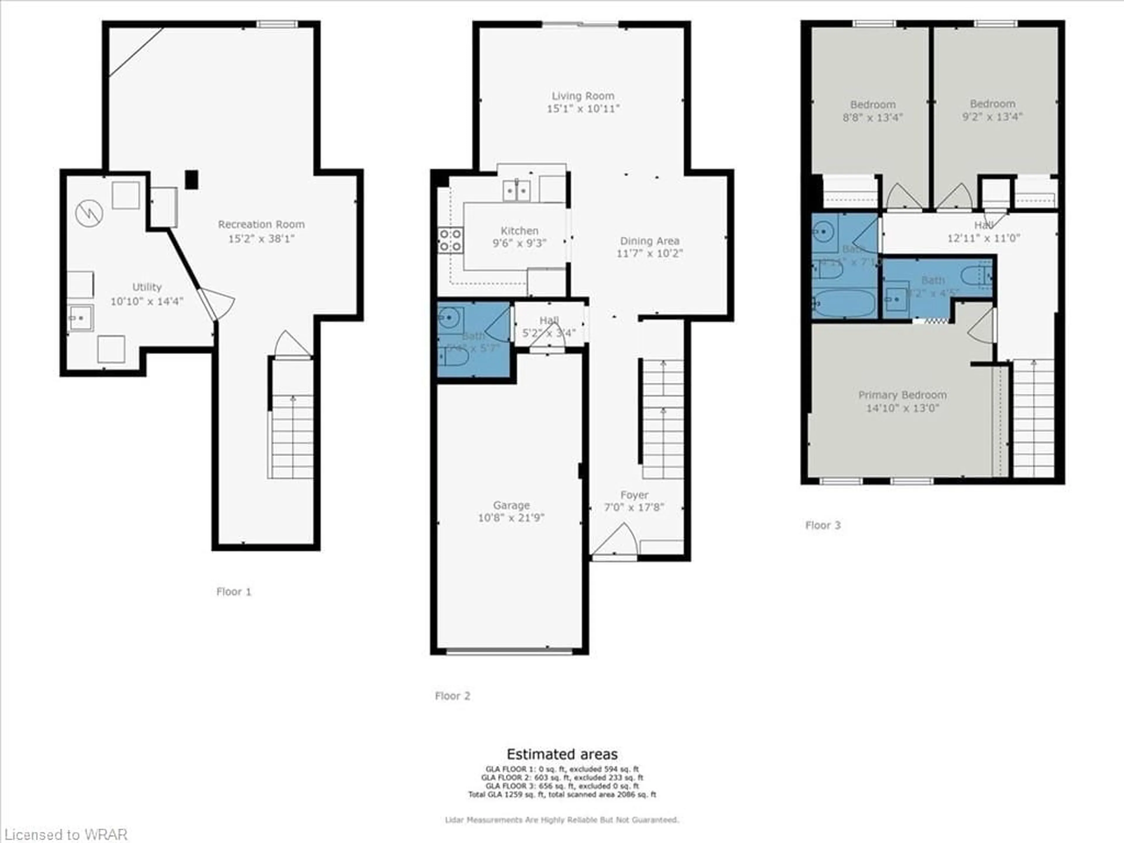 Floor plan for 25 Valleyview Rd #16, Kitchener Ontario N2E 1L5