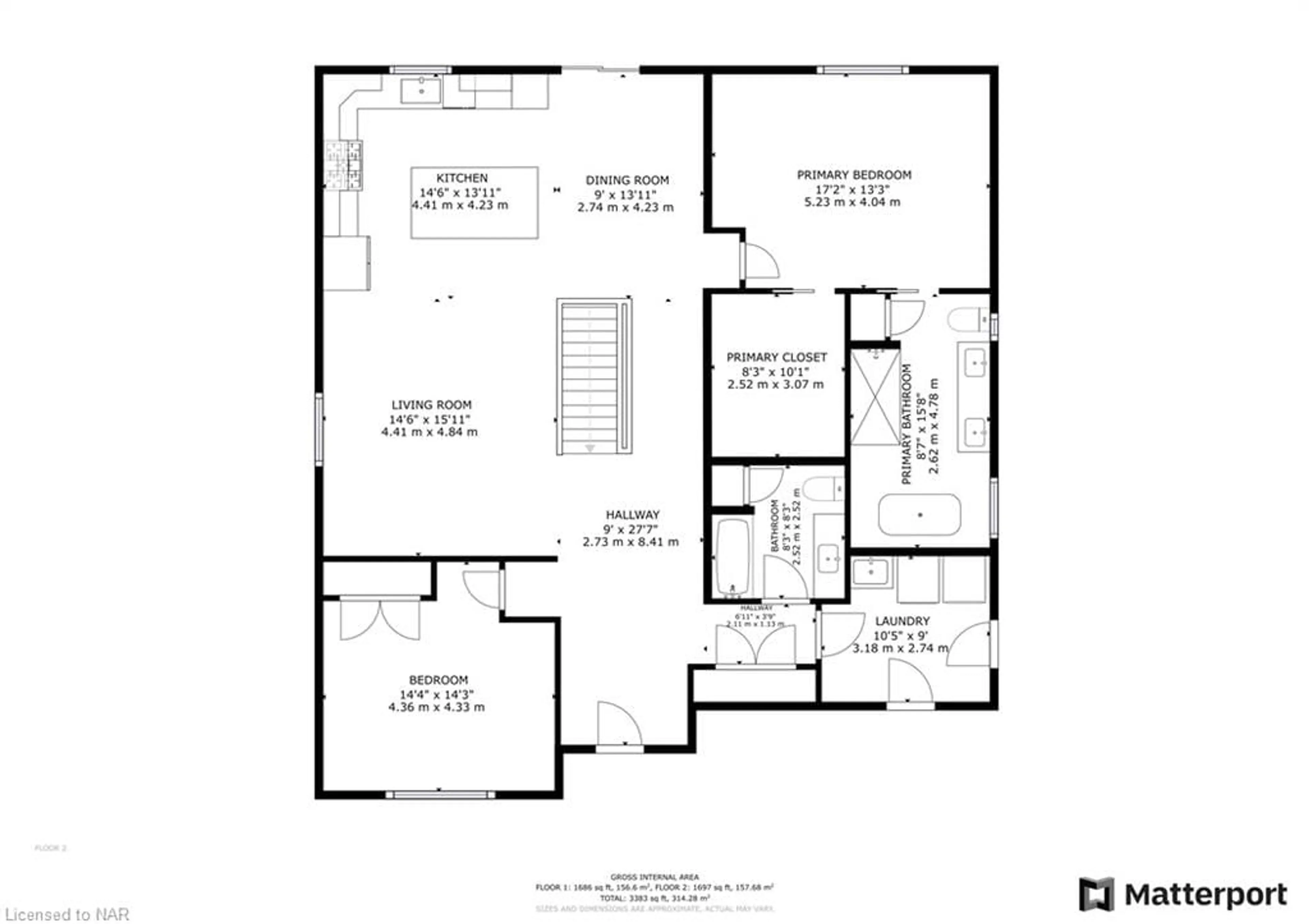 Floor plan for 42 Berkwood Pl, Fonthill Ontario L0S 1E2
