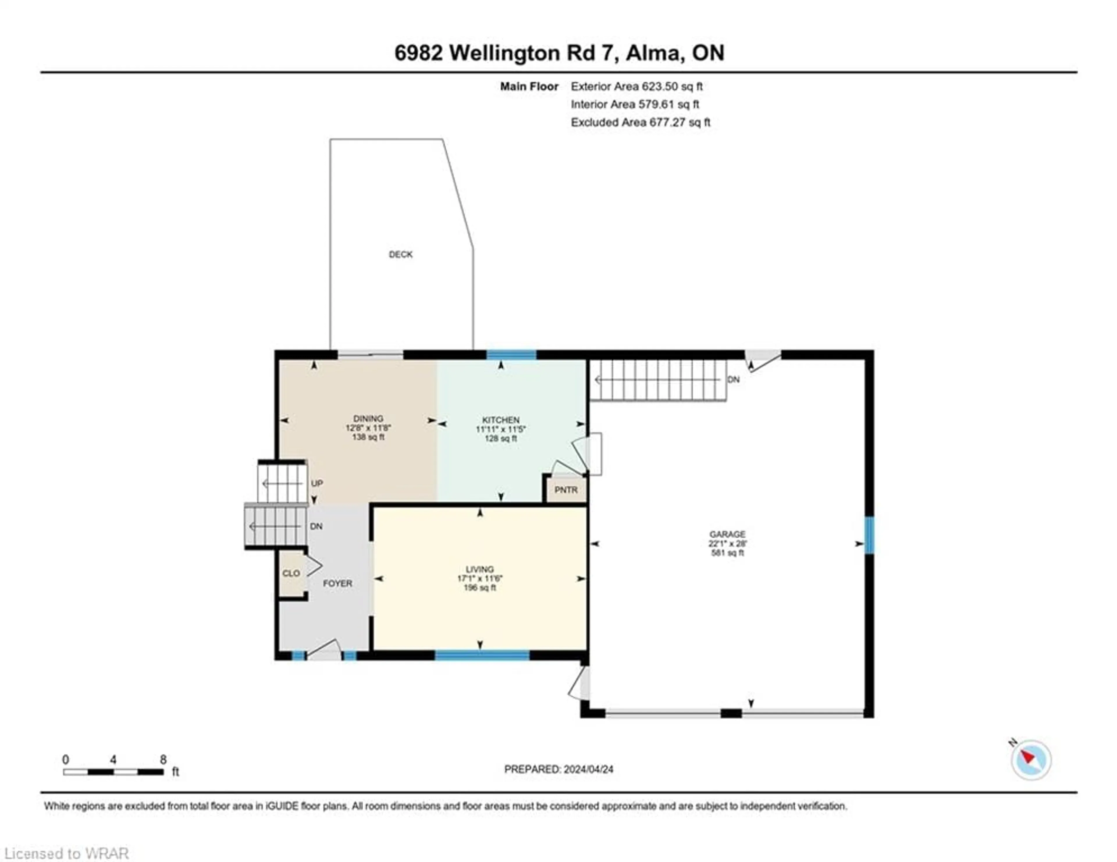 Floor plan for 6982 Wellington 7 Rd, Alma Ontario N0B 1A0