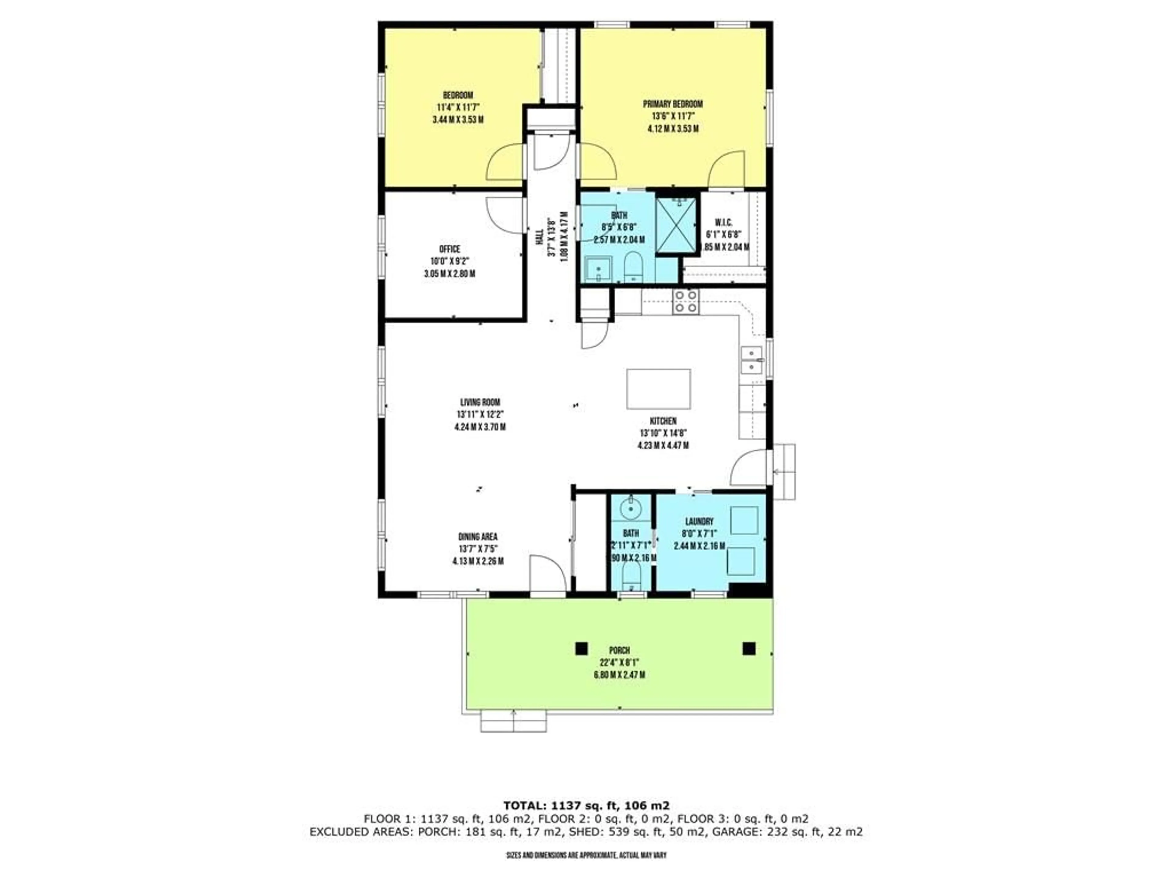 Floor plan for 2513 Davis Lake Rd, Minden Ontario K0M 2L1