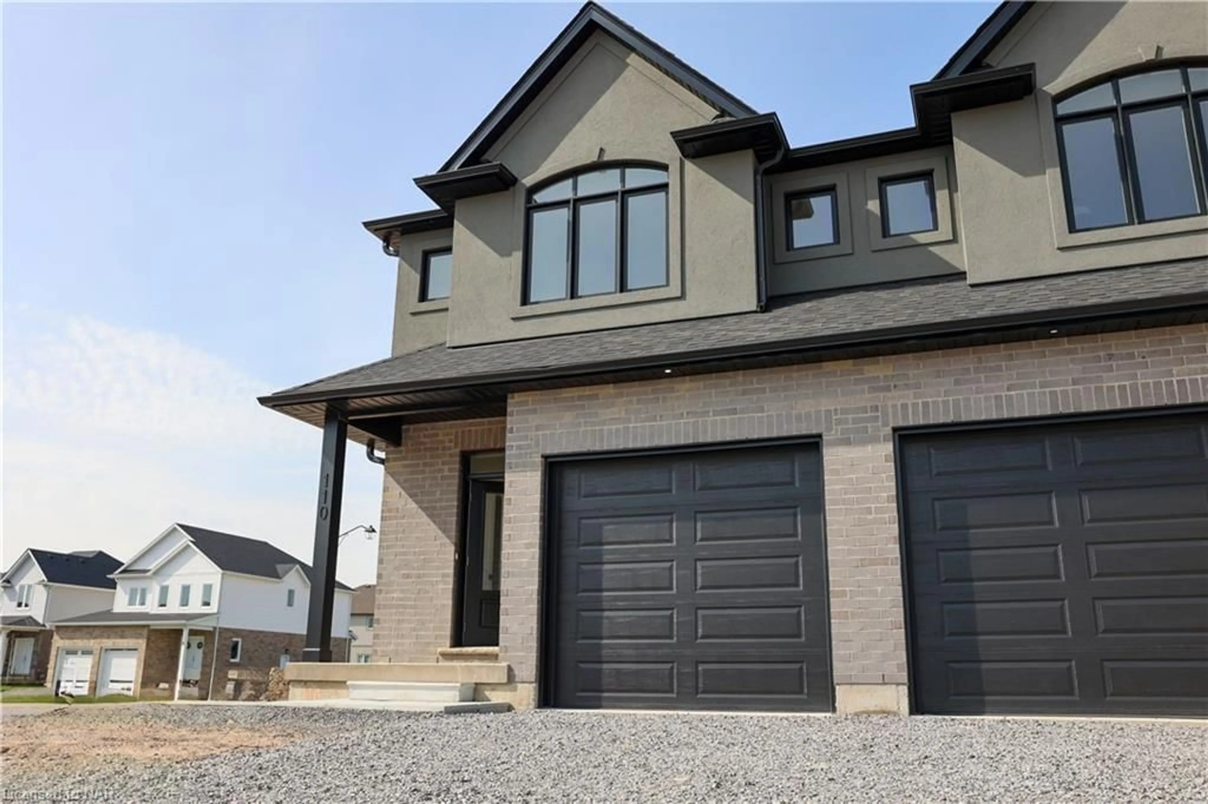 Home with brick exterior material for 110 Elvira Way, Thorold Ontario L2V 0B7