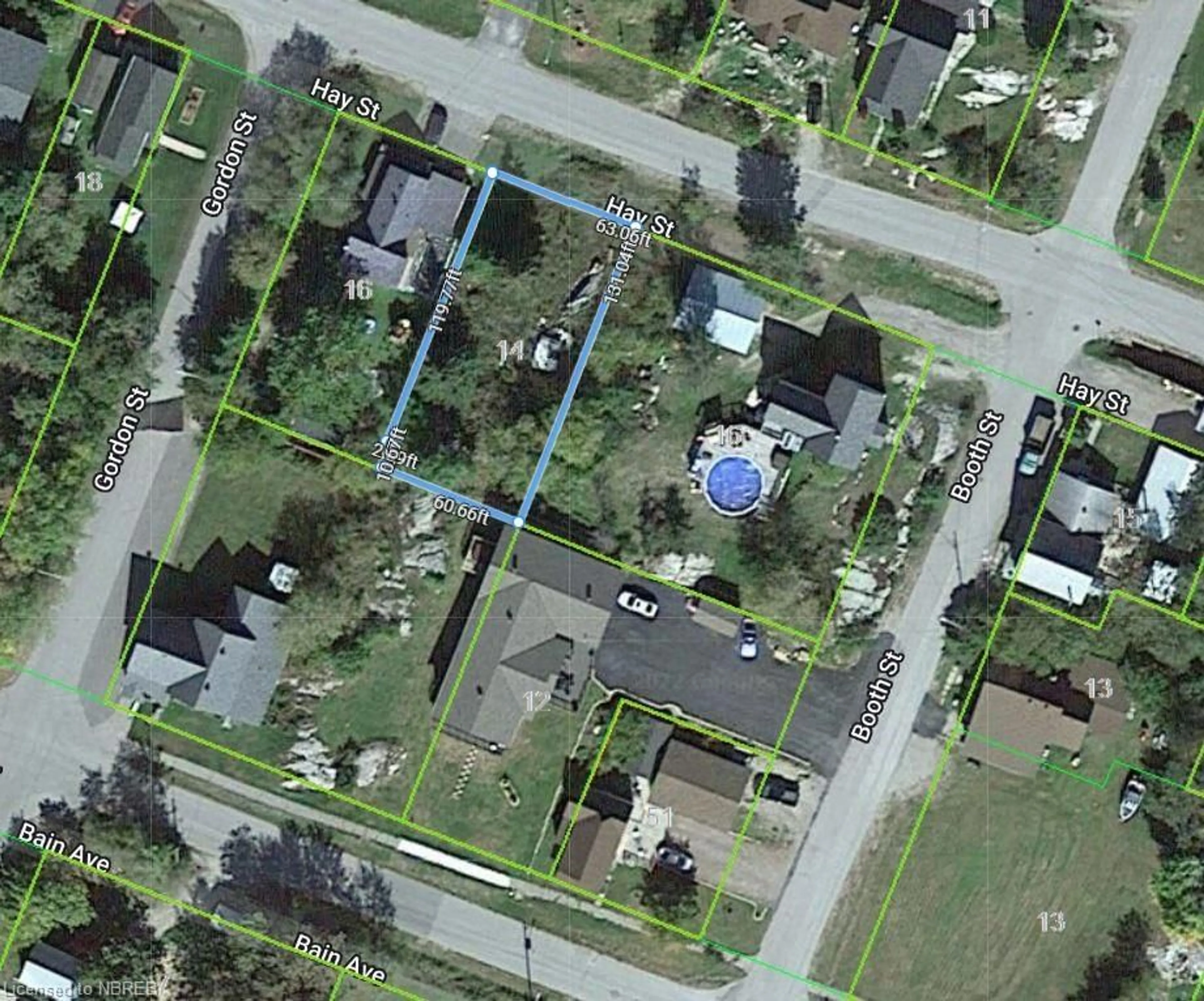 Street view for 14 Hay St, Cache Bay Ontario P0H 1G0