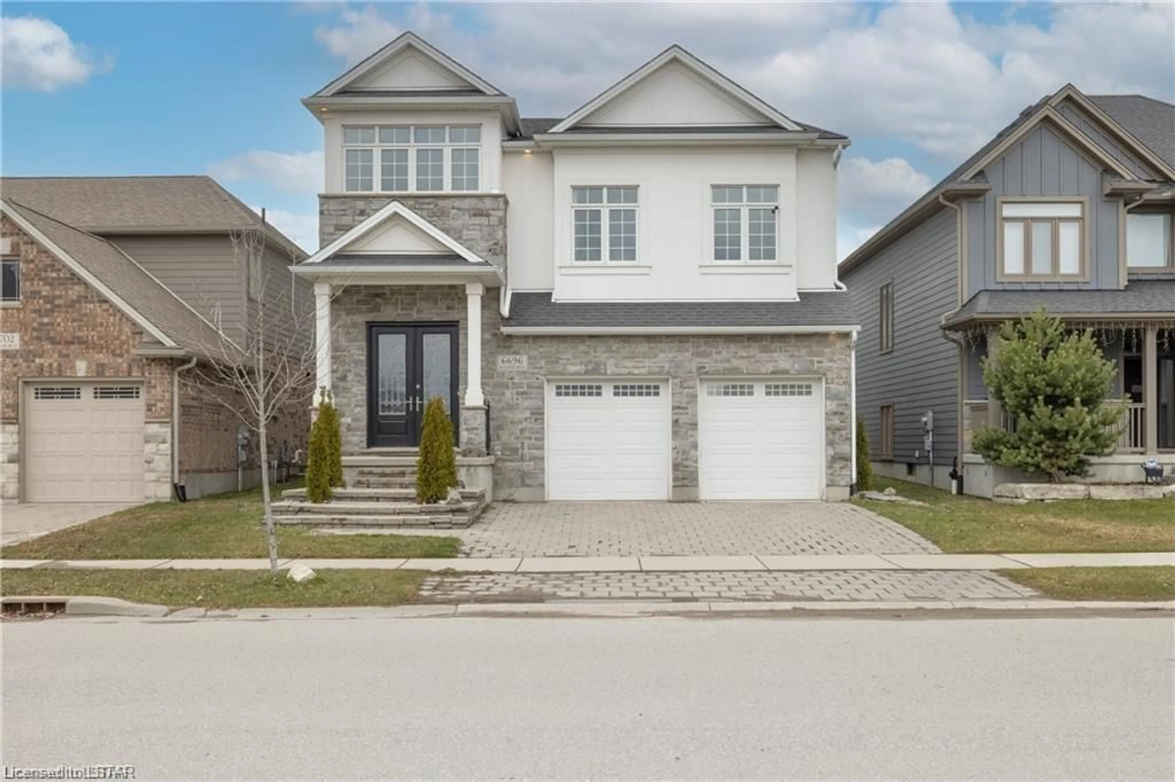 Frontside or backside of a home for 6696 Raleigh Blvd, London Ontario N6P 0C1