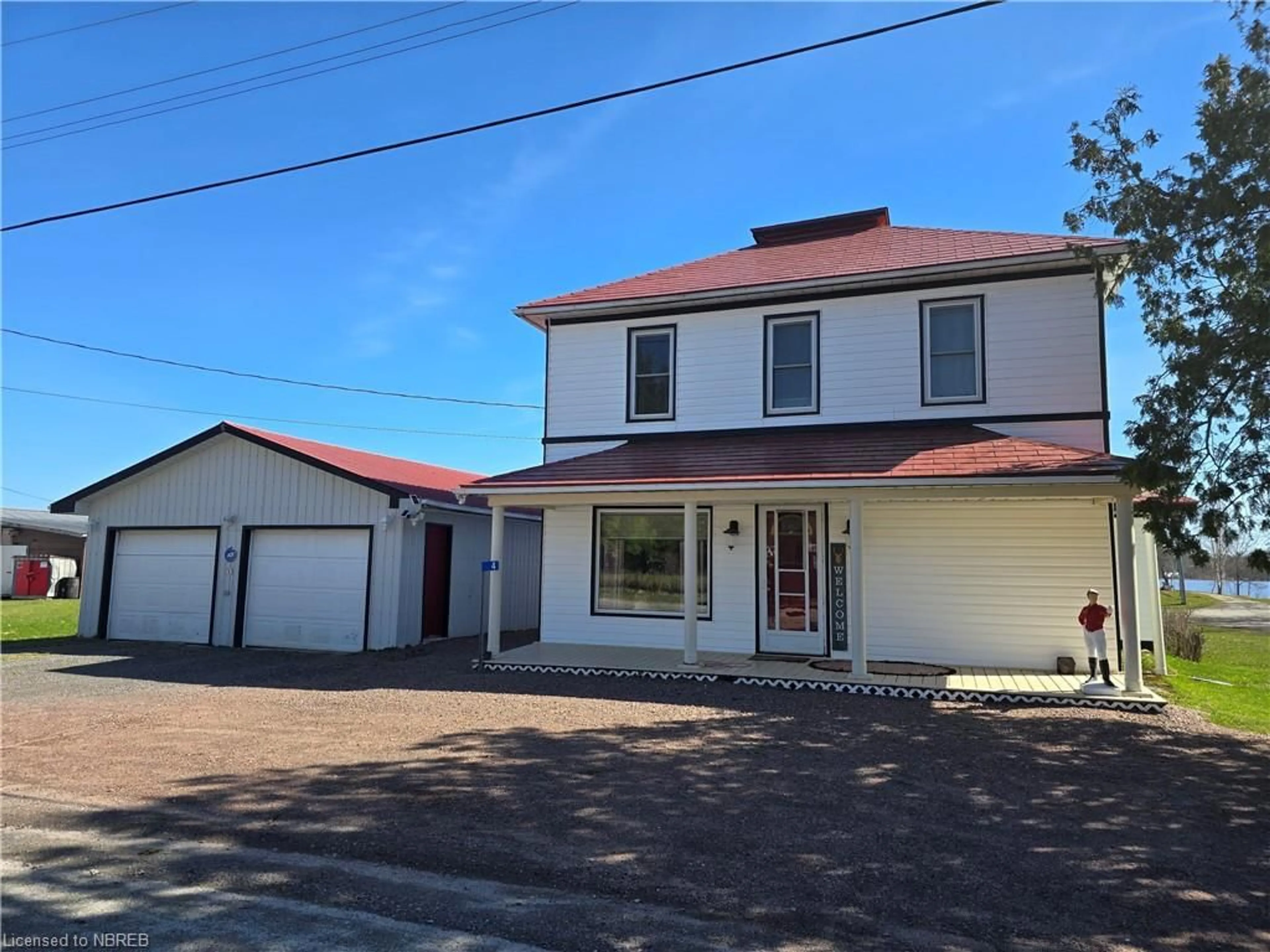 Frontside or backside of a home for 4 Eglise Rd, Lavigne Ontario P0H 1R0