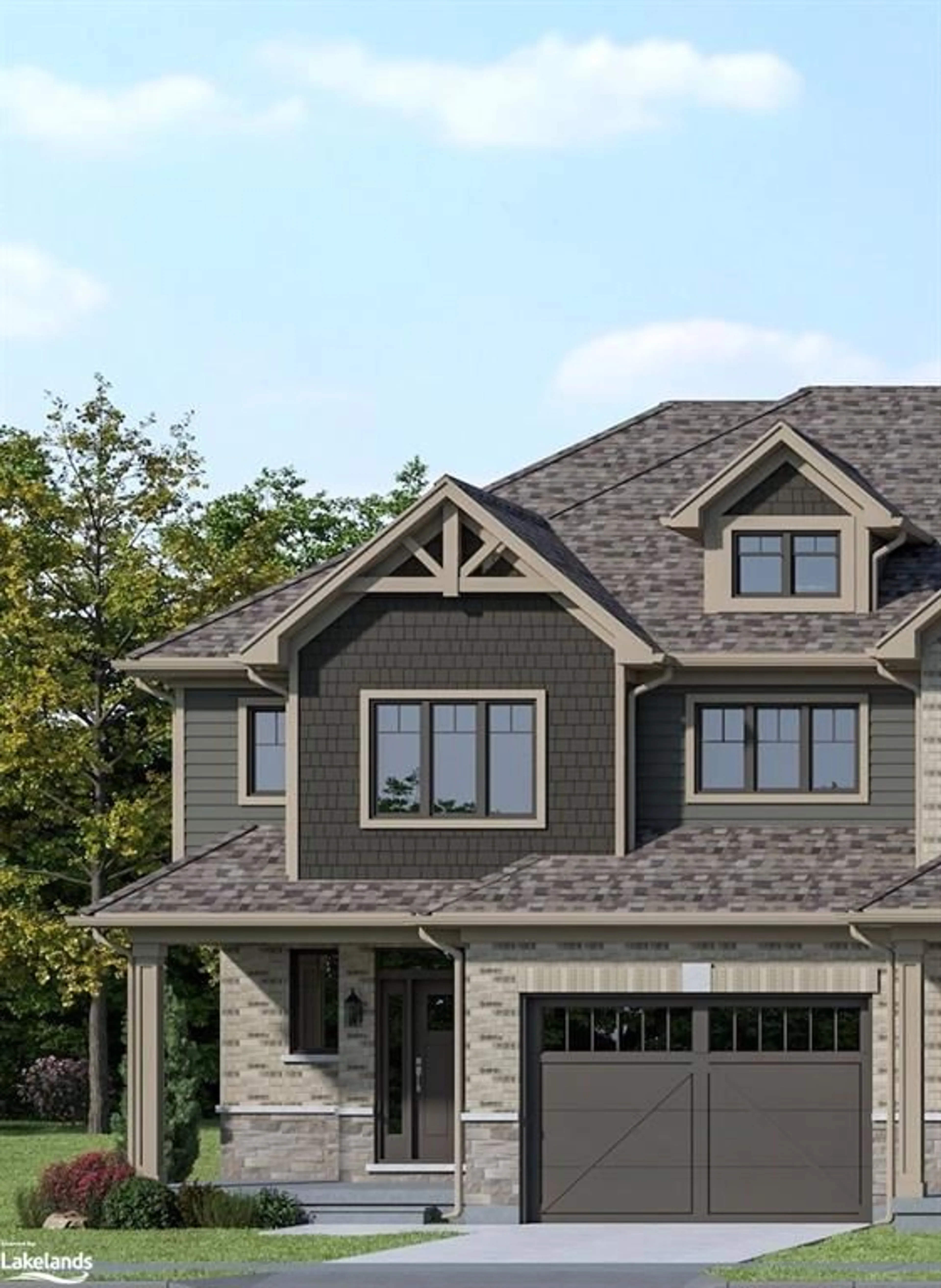 Home with brick exterior material for LOT 40 Swain Cres, Collingwood Ontario L9Y 2L3
