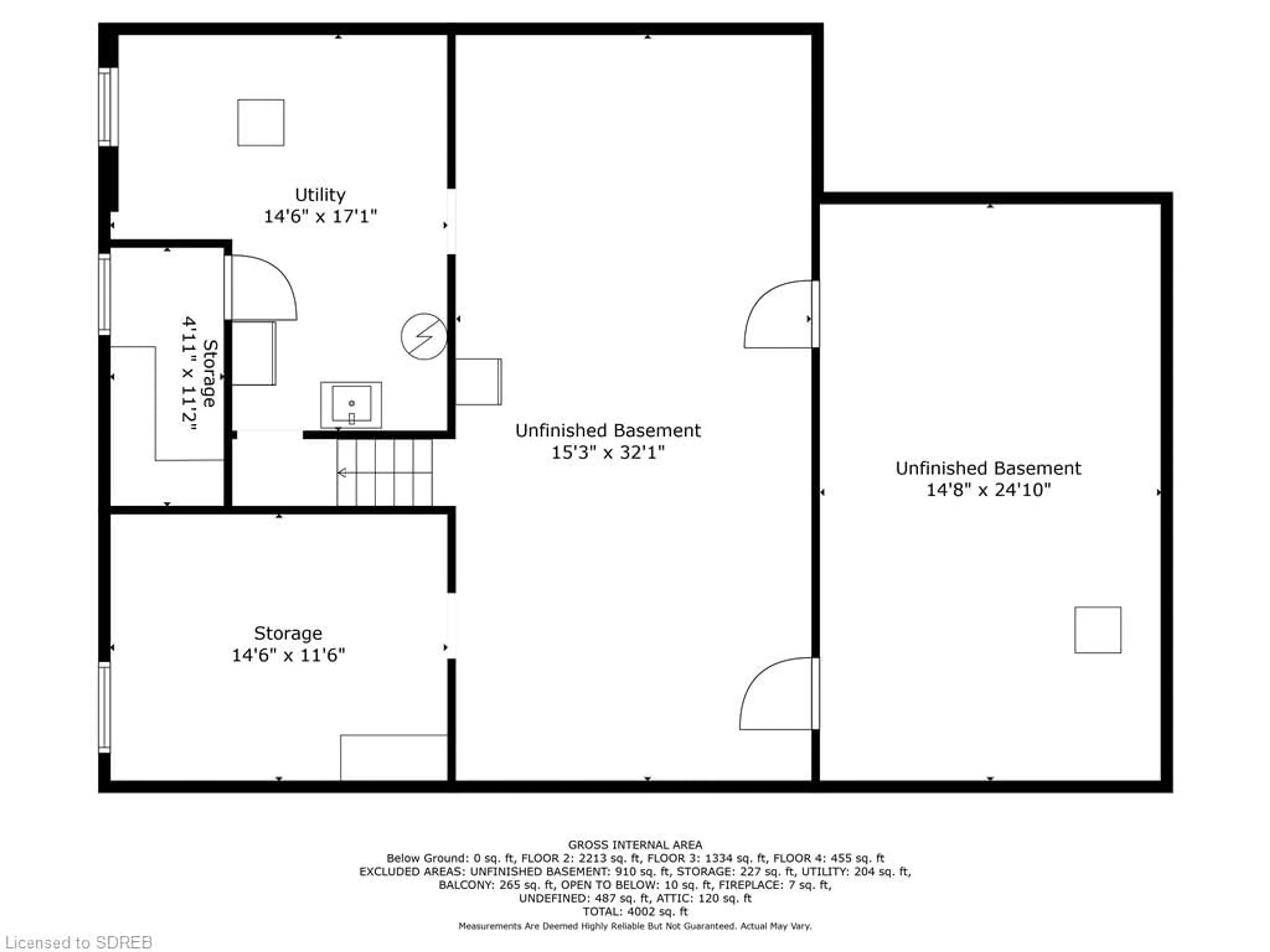 Floor plan for 449 Norfolk St, Simcoe Ontario N3Y 2W8