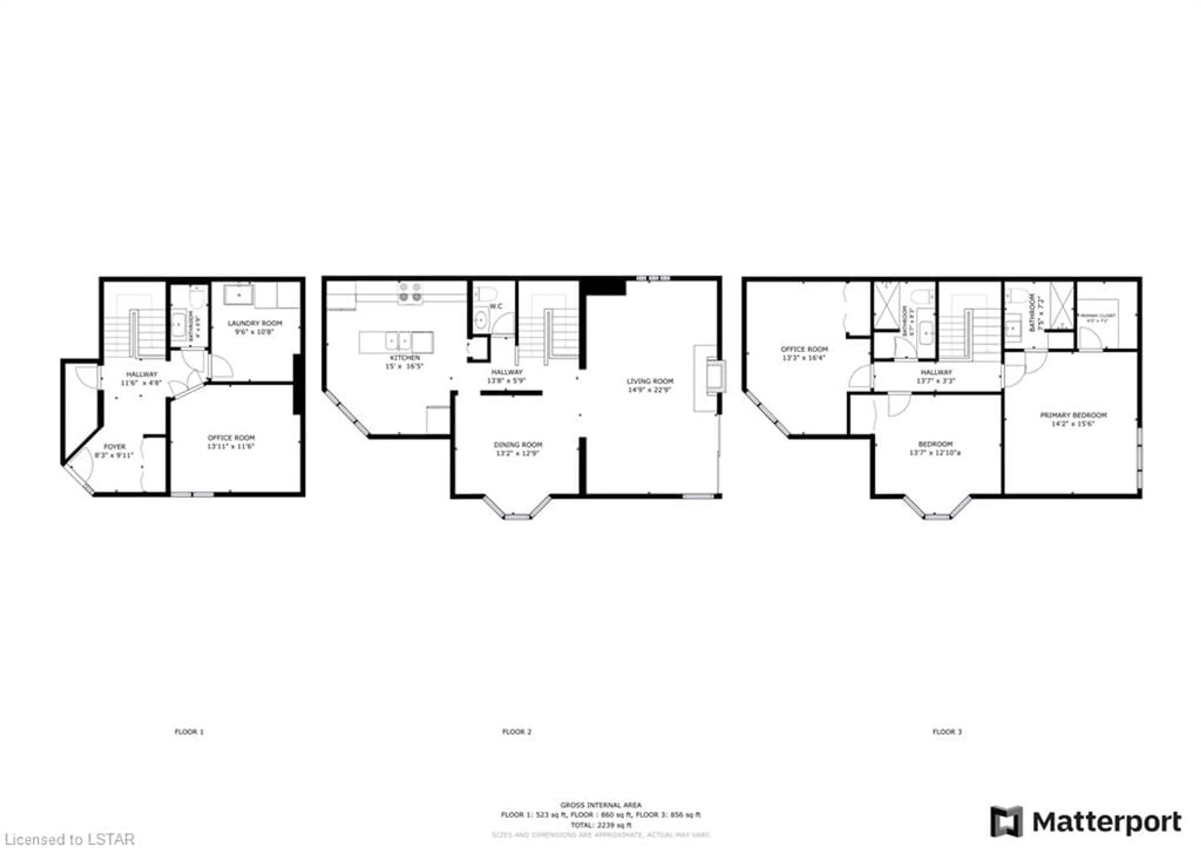 Floor plan for 703 Windermere Rd #73, London Ontario N5X 2P1